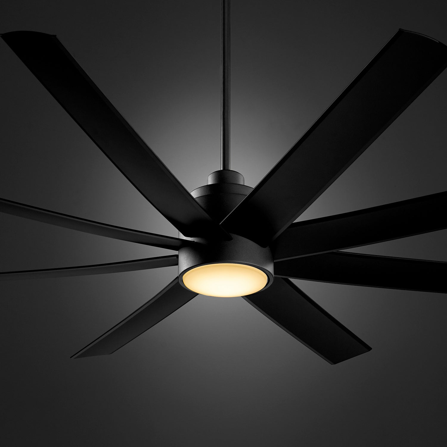 Quorum - 3-100-15 - 70"Ceiling Fan - Cosmo - Black