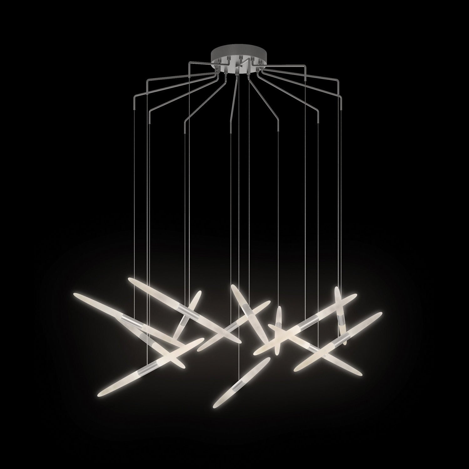 Sonneman - 2896.25 - LED Pendant - Ballet - Satin Black