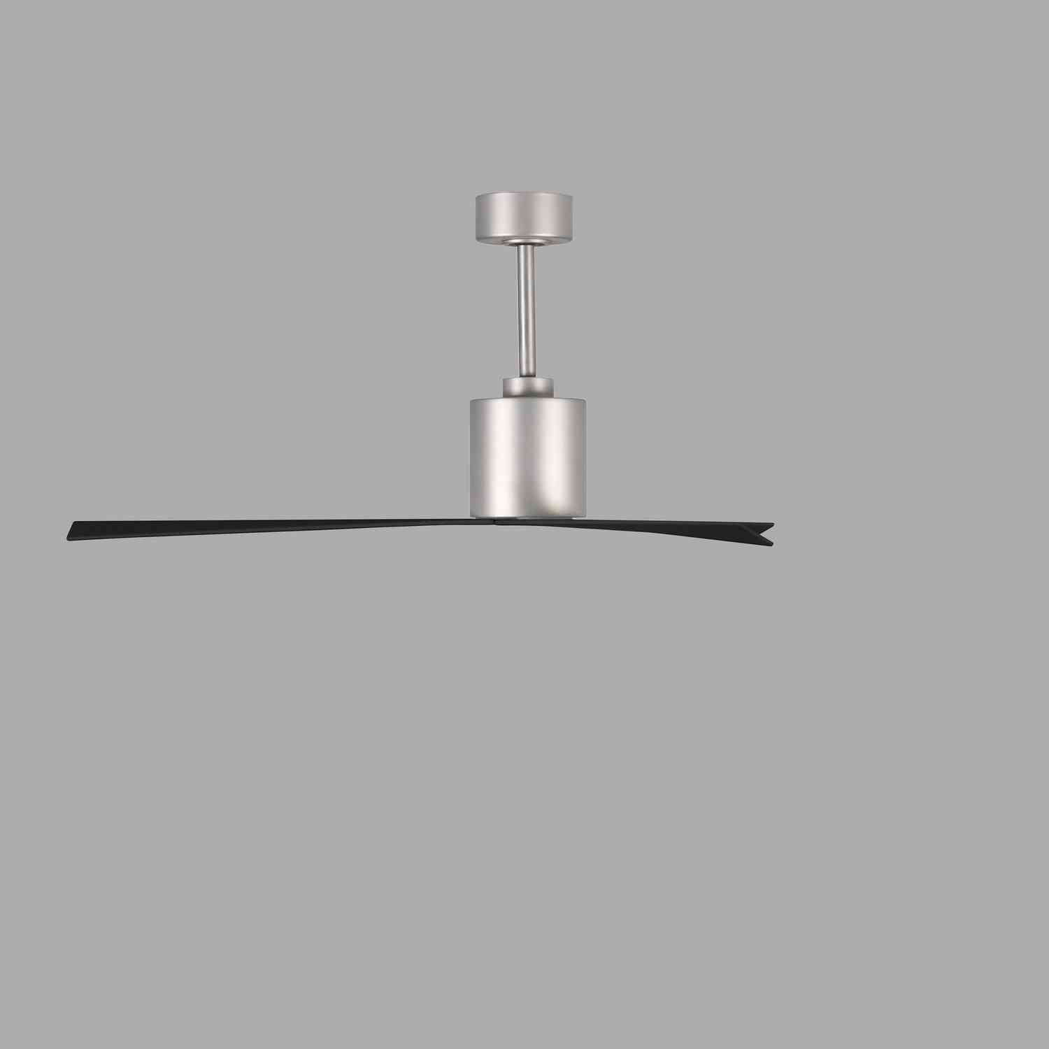 Matthews Fan Company - EK-BN-BK - 56"Ceiling Fan - Eliza - Brushed Nickel