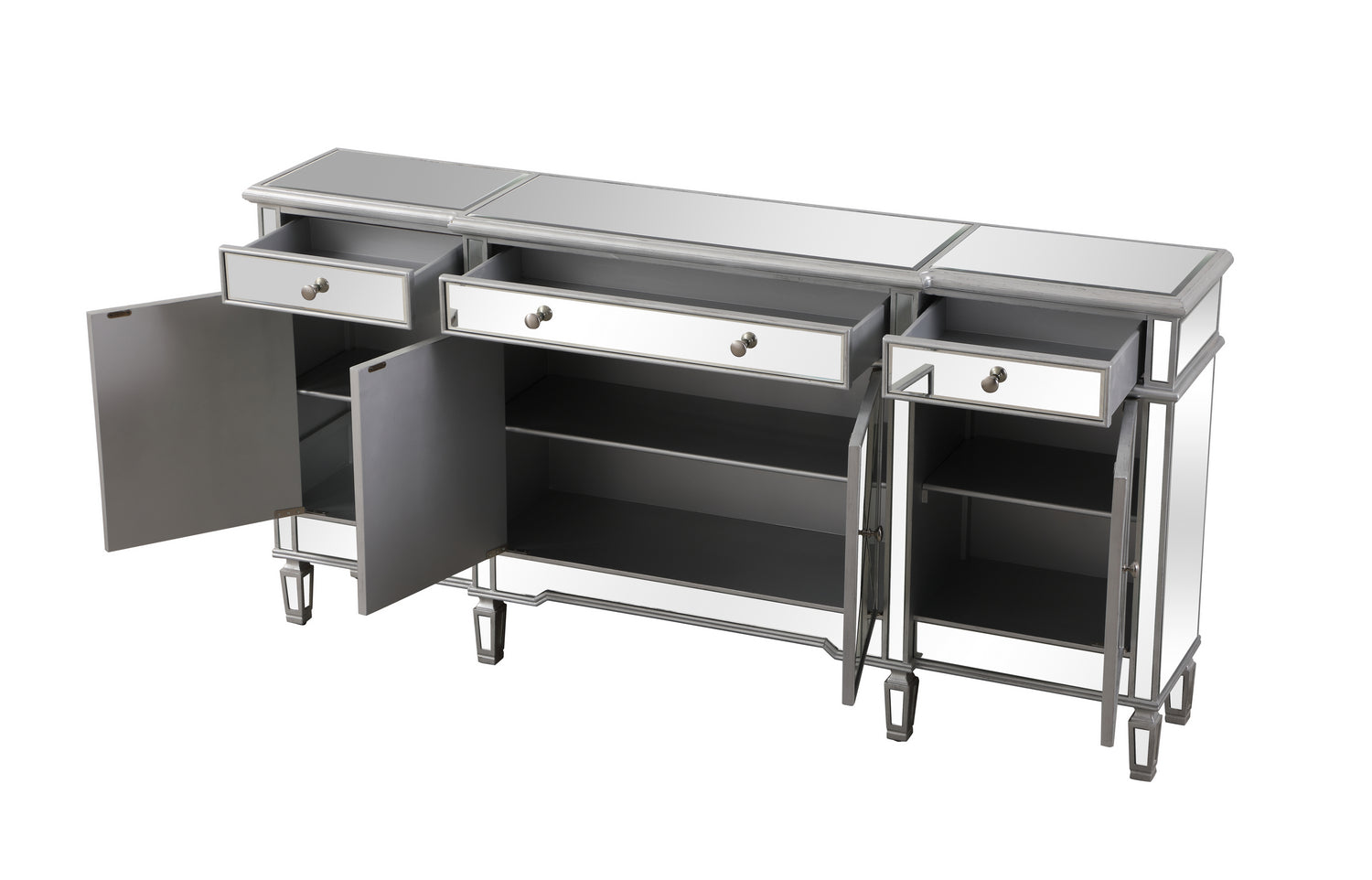 Elegant Lighting - MF6-2111SC - Credenza - Contempo - Silver