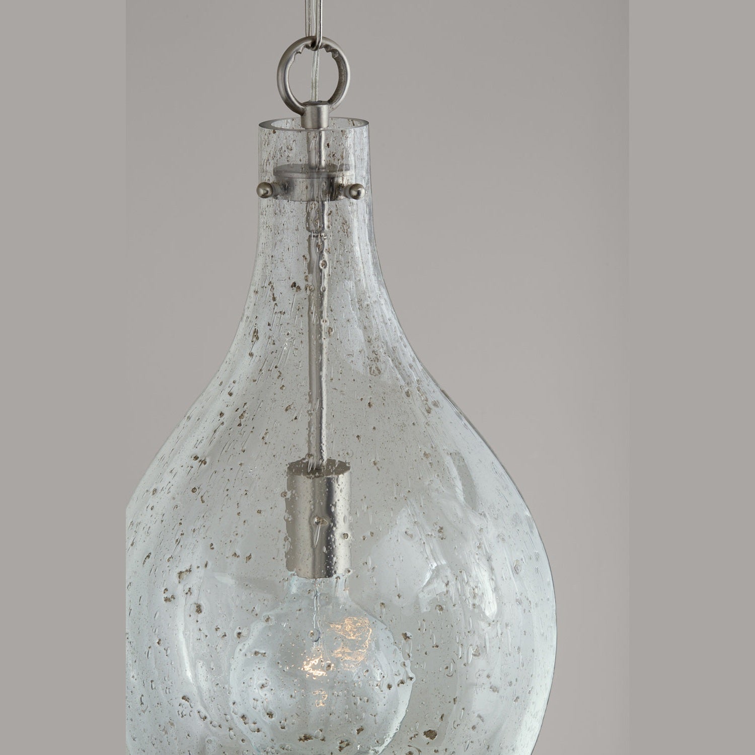 Capital Lighting - 333813BN-472 - One Light Pendant - Rabun - Brushed Nickel