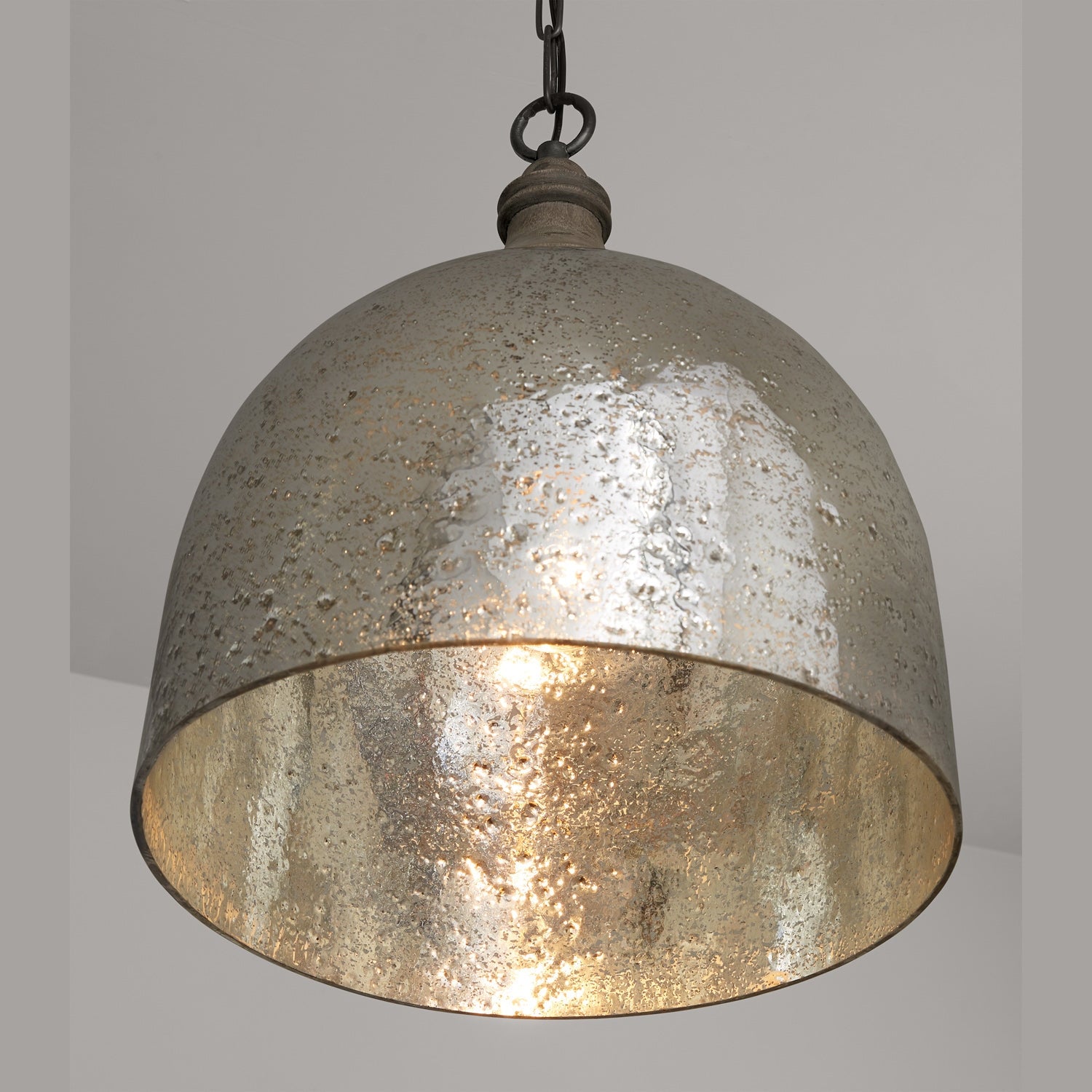Capital Lighting - 336011YP-483 - One Light Pendant - Inglewood - Grey Wash and Dark Pewter