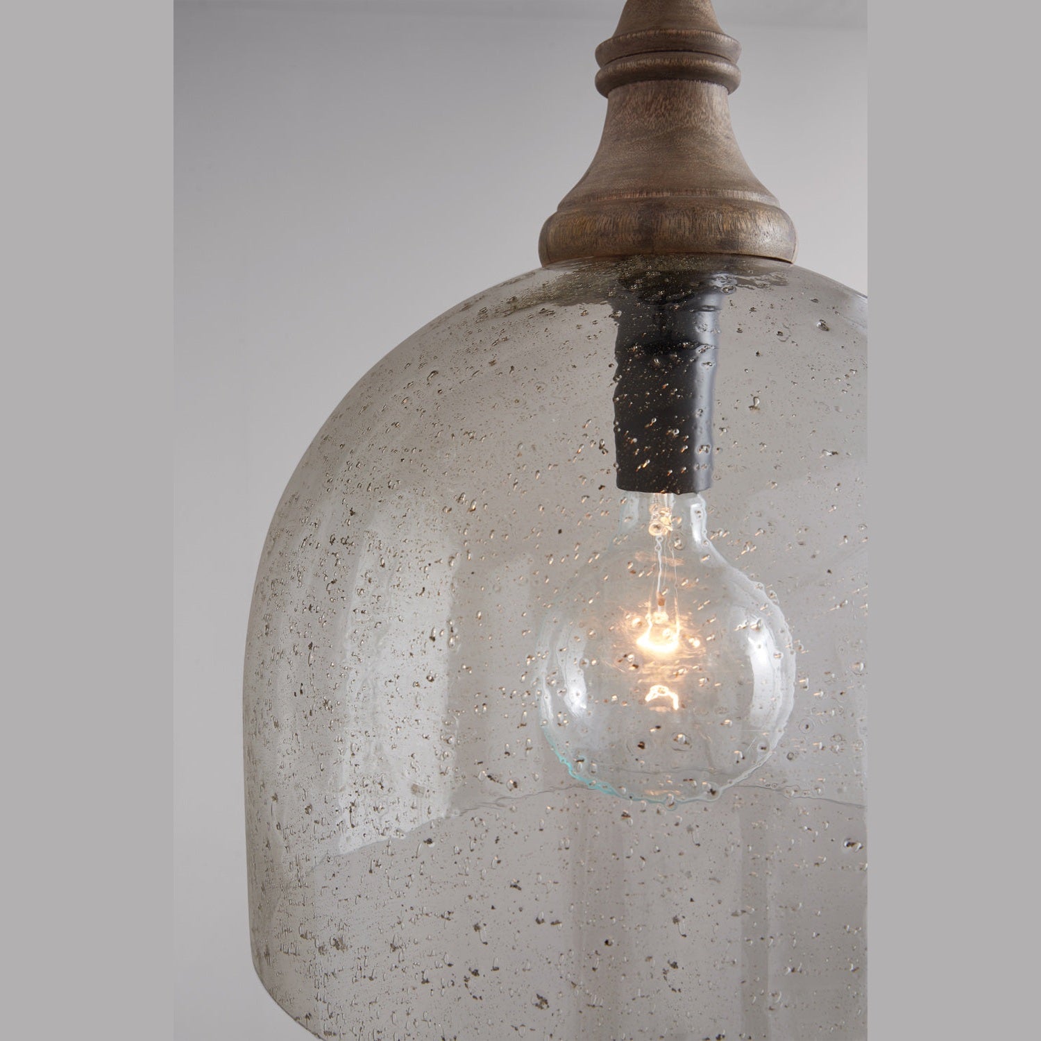 Capital Lighting - 336011YP-484 - One Light Pendant - Inglewood - Grey Wash and Dark Pewter