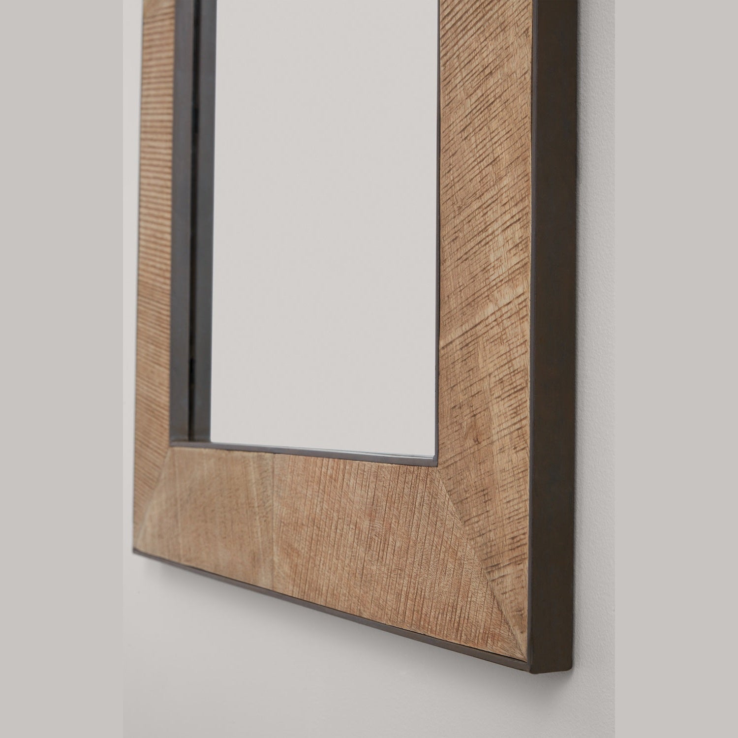 Capital Lighting - 736102MM - Mirror - Mirror - Natural Rough Sawn Wood with Zinc Metal