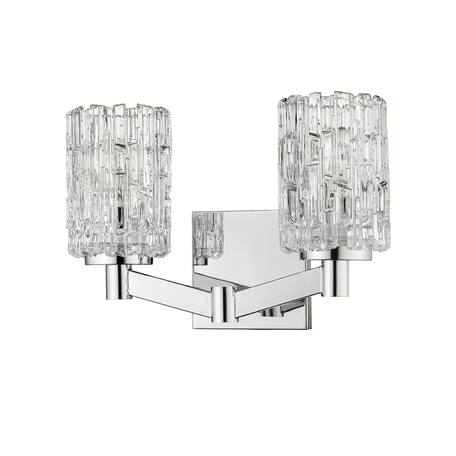 Z-Lite - 1931-2V-CH - Two Light Vanity - Aubrey - Chrome