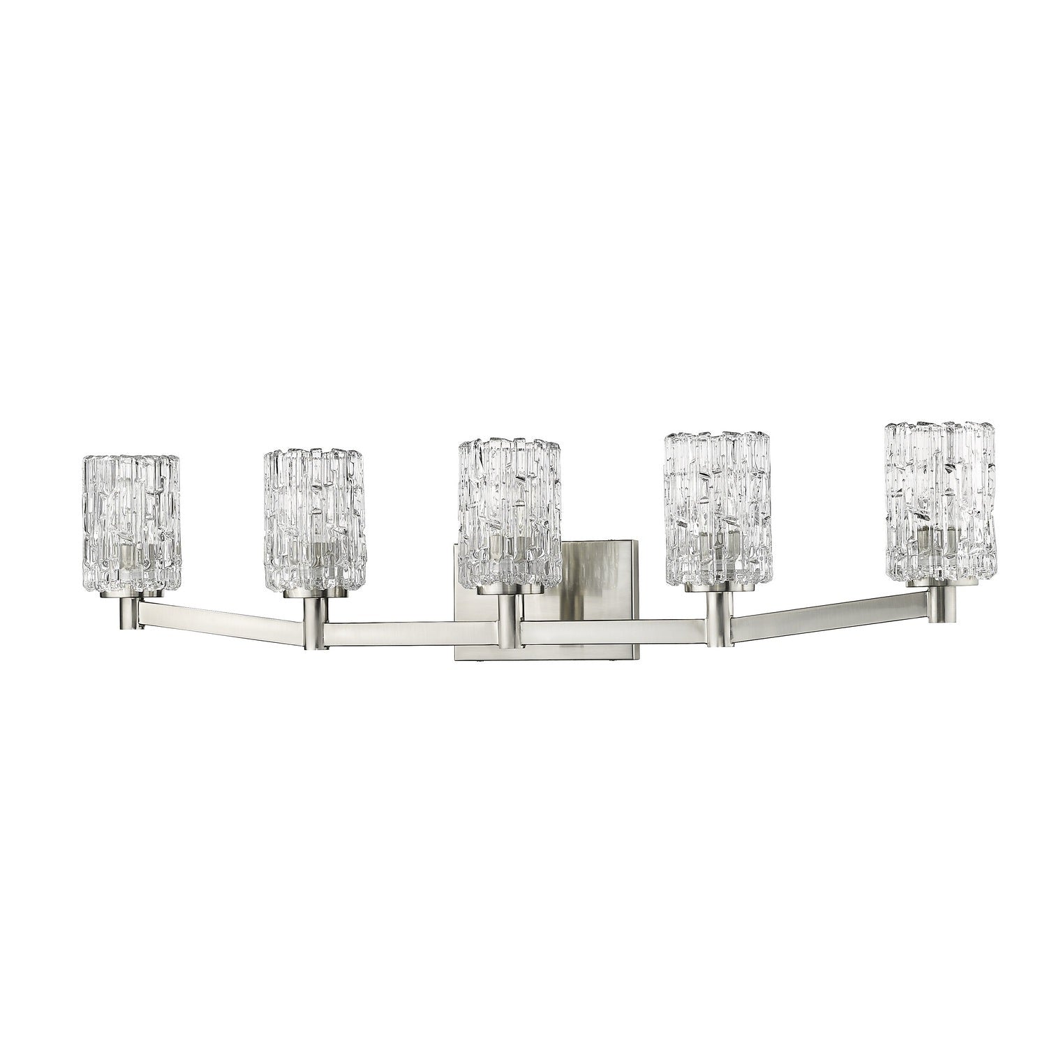 Z-Lite - 1931-5V-BN - Five Light Vanity - Aubrey - Brushed Nickel