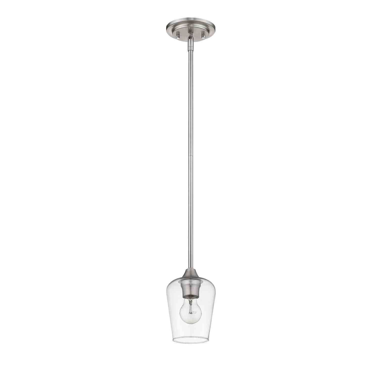 Z-Lite - 473MP-BN - One Light Pendant - Joliet - Brushed Nickel