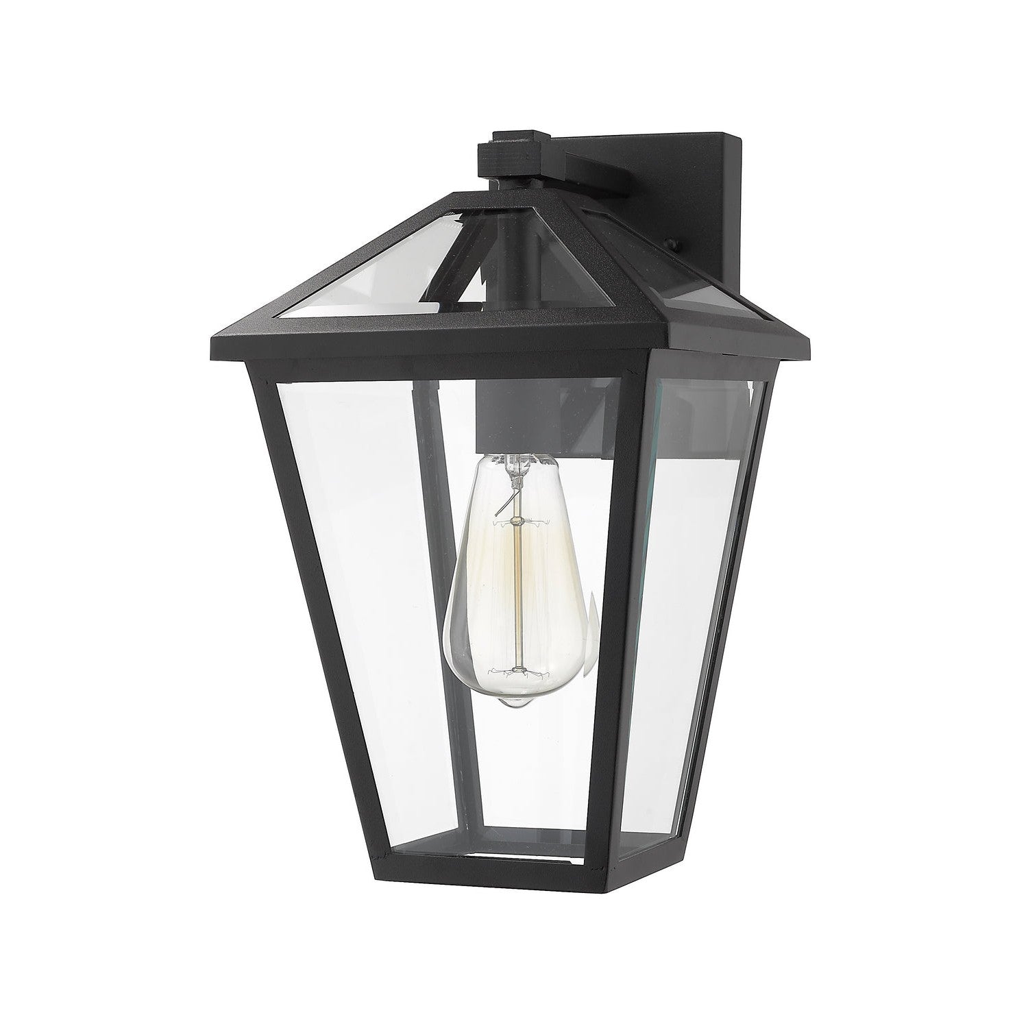 Z-Lite - 579M-BK - One Light Outdoor Wall Light - Talbot - Black