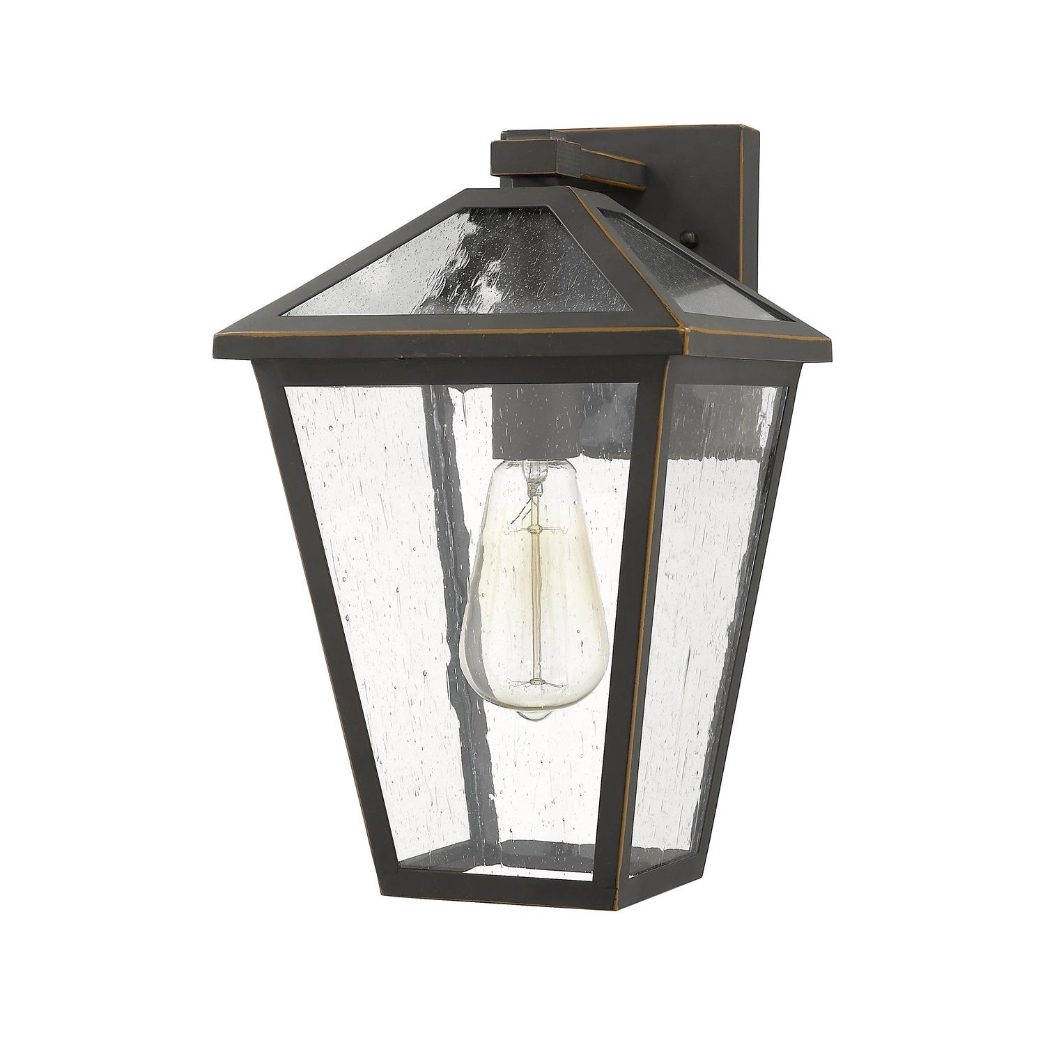 Z-Lite - 579M-ORB - One Light Outdoor Wall Light - Talbot - Oil Rubbed Bronze