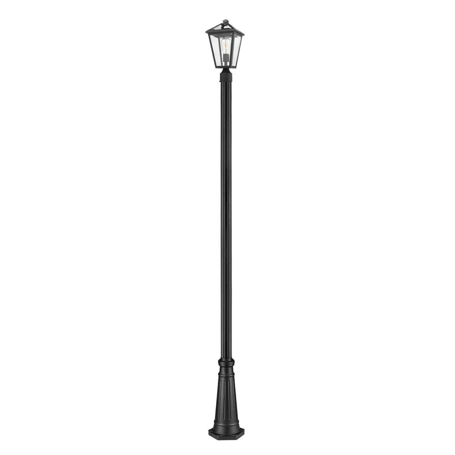 Z-Lite - 579PHMR-519P-BK - One Light Outdoor Post Mounted Fixture - Talbot - Black