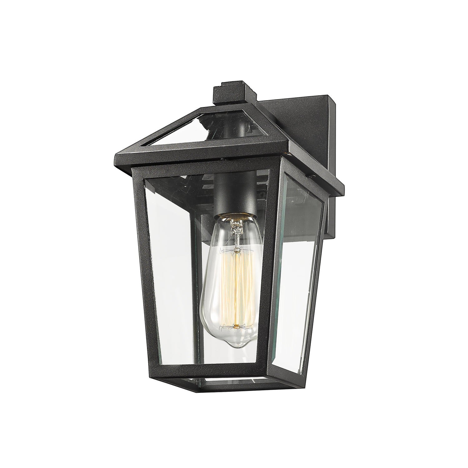 Z-Lite - 579S-BK - One Light Outdoor Wall Light - Talbot - Black