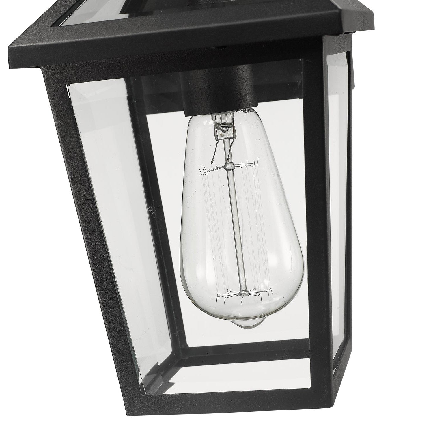 Z-Lite - 579S-BK - One Light Outdoor Wall Light - Talbot - Black