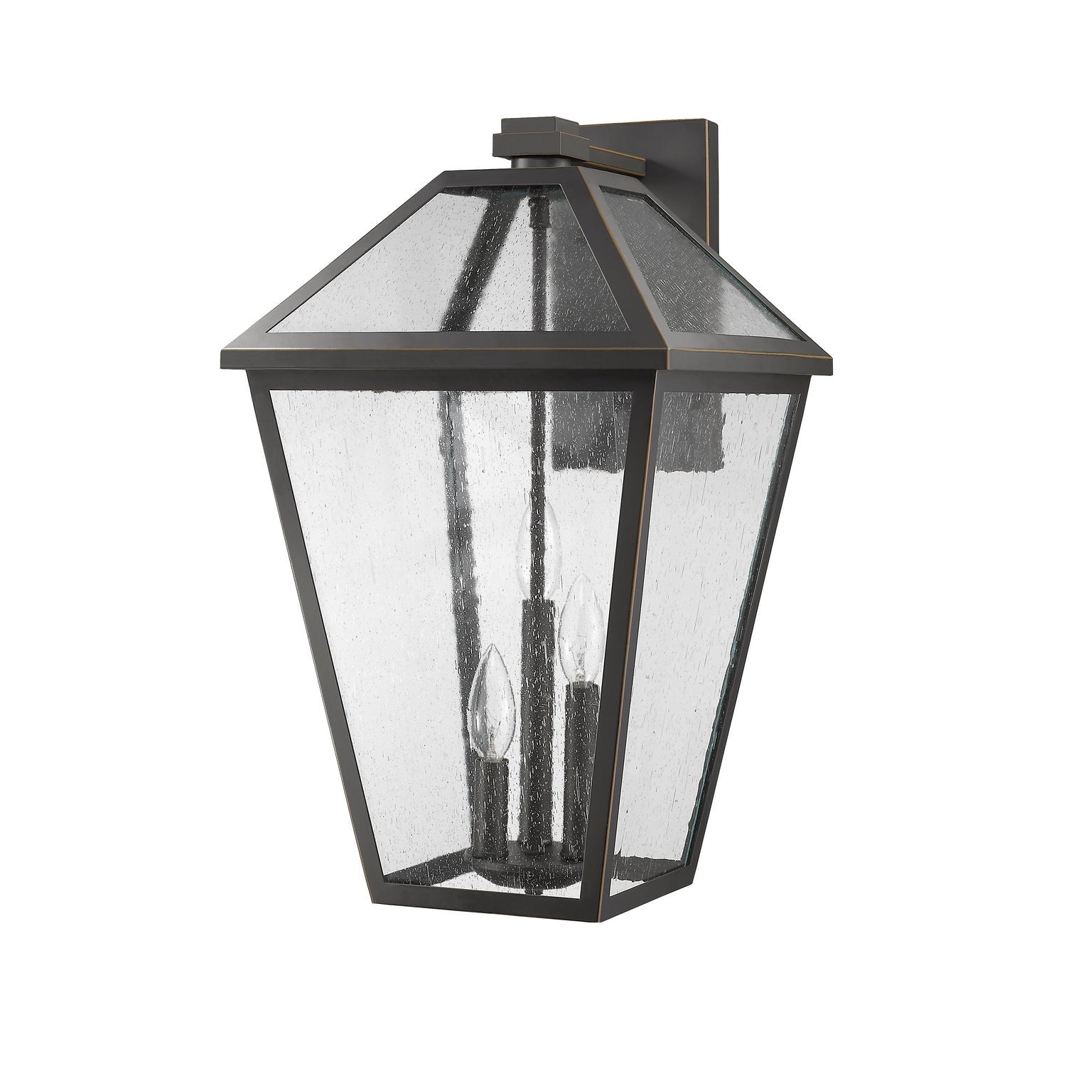 Z-Lite - 579XL-ORB - Three Light Outdoor Wall Light - Talbot - Oil Rubbed Bronze