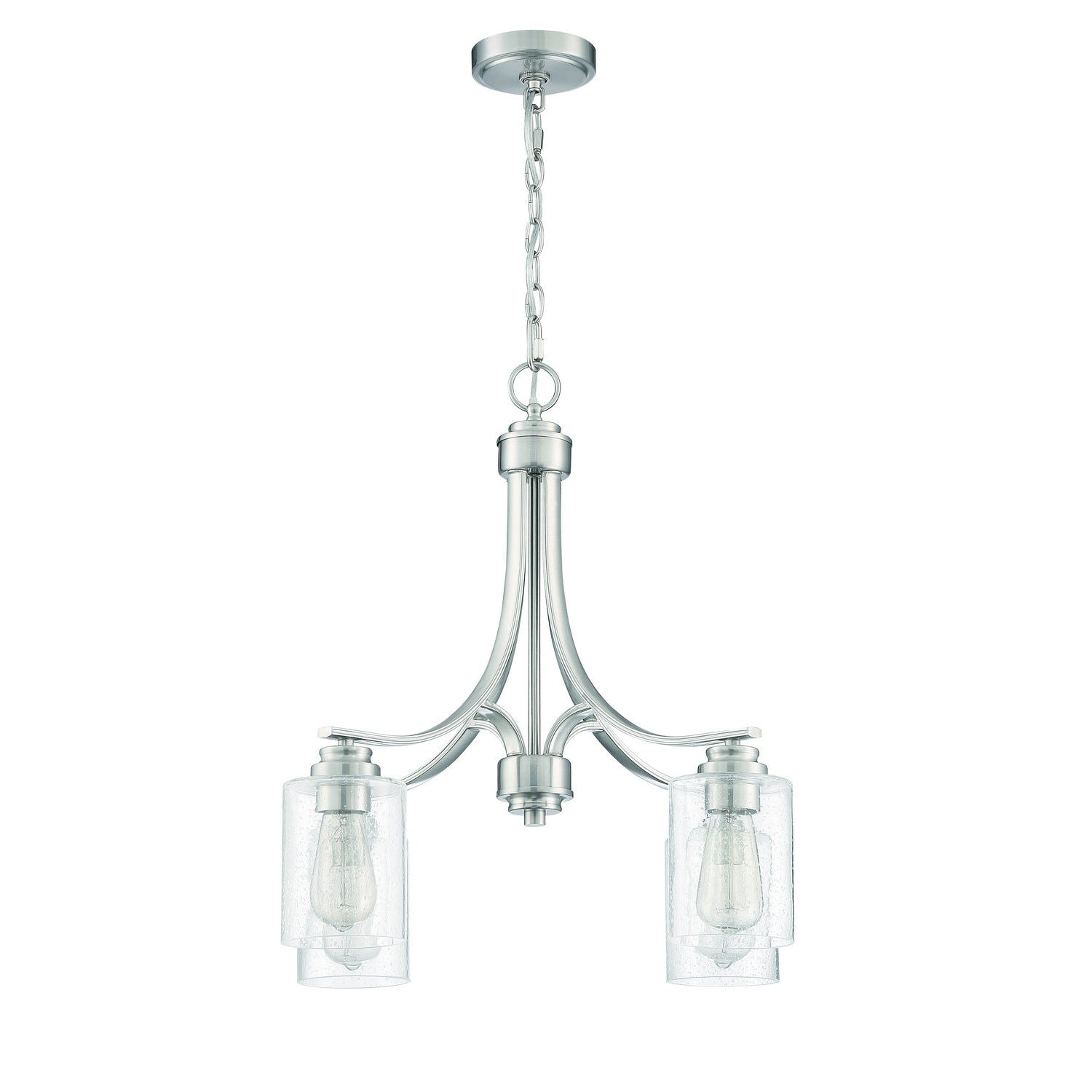Craftmade - 50524-BNK - Four Light Chandelier - Bolden - Brushed Polished Nickel