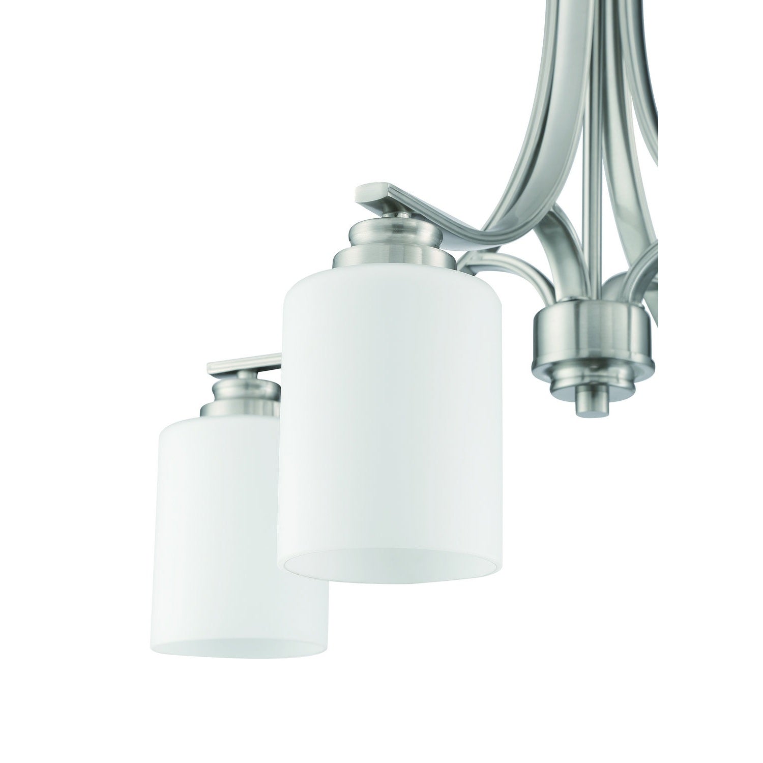 Craftmade - 50524-BNK-WG - Four Light Chandelier - Bolden - Brushed Polished Nickel