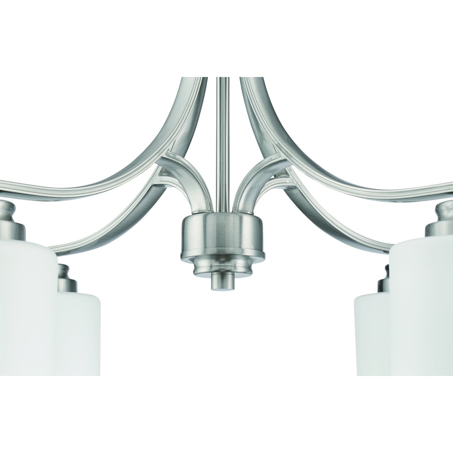 Craftmade - 50524-BNK-WG - Four Light Chandelier - Bolden - Brushed Polished Nickel