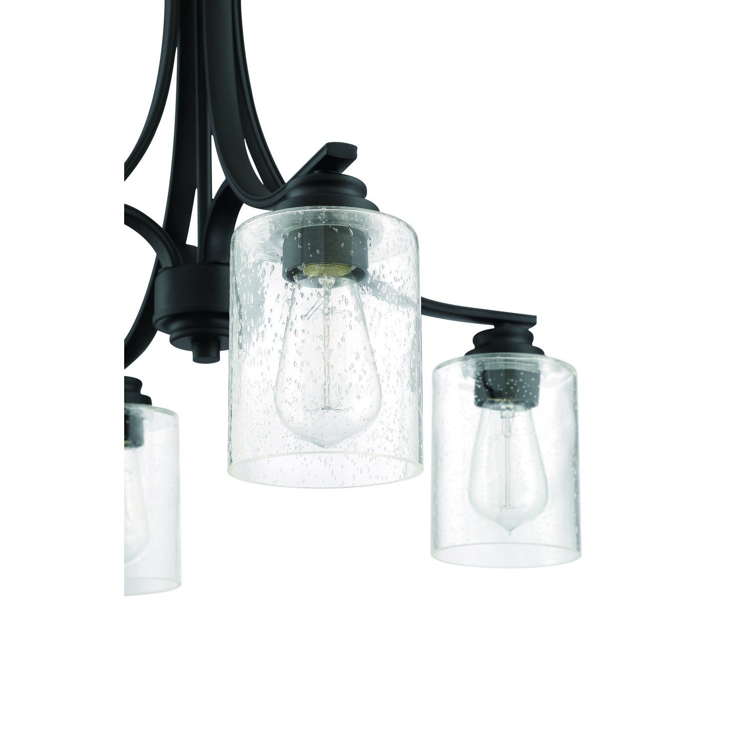 Craftmade - 50524-FB - Four Light Chandelier - Bolden - Flat Black