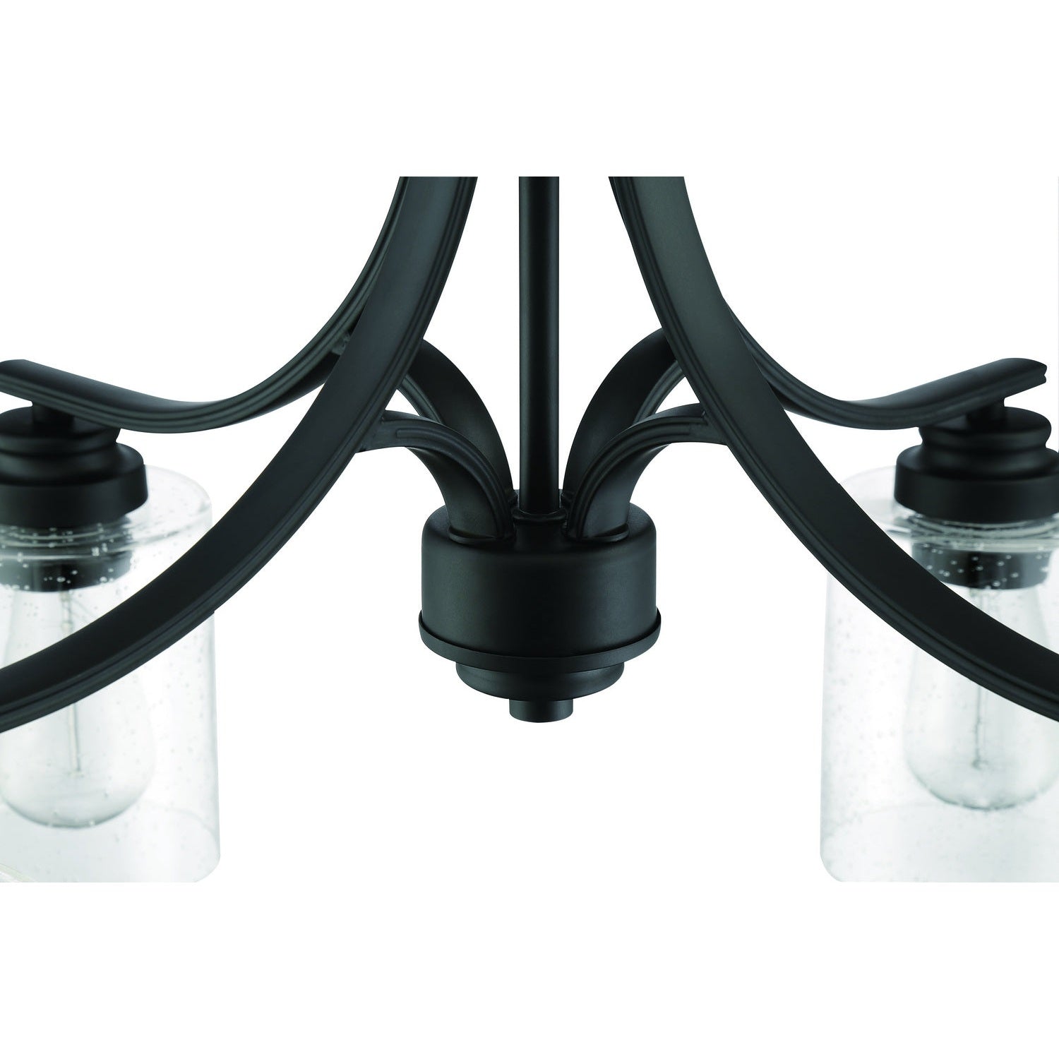 Craftmade - 50524-FB - Four Light Chandelier - Bolden - Flat Black