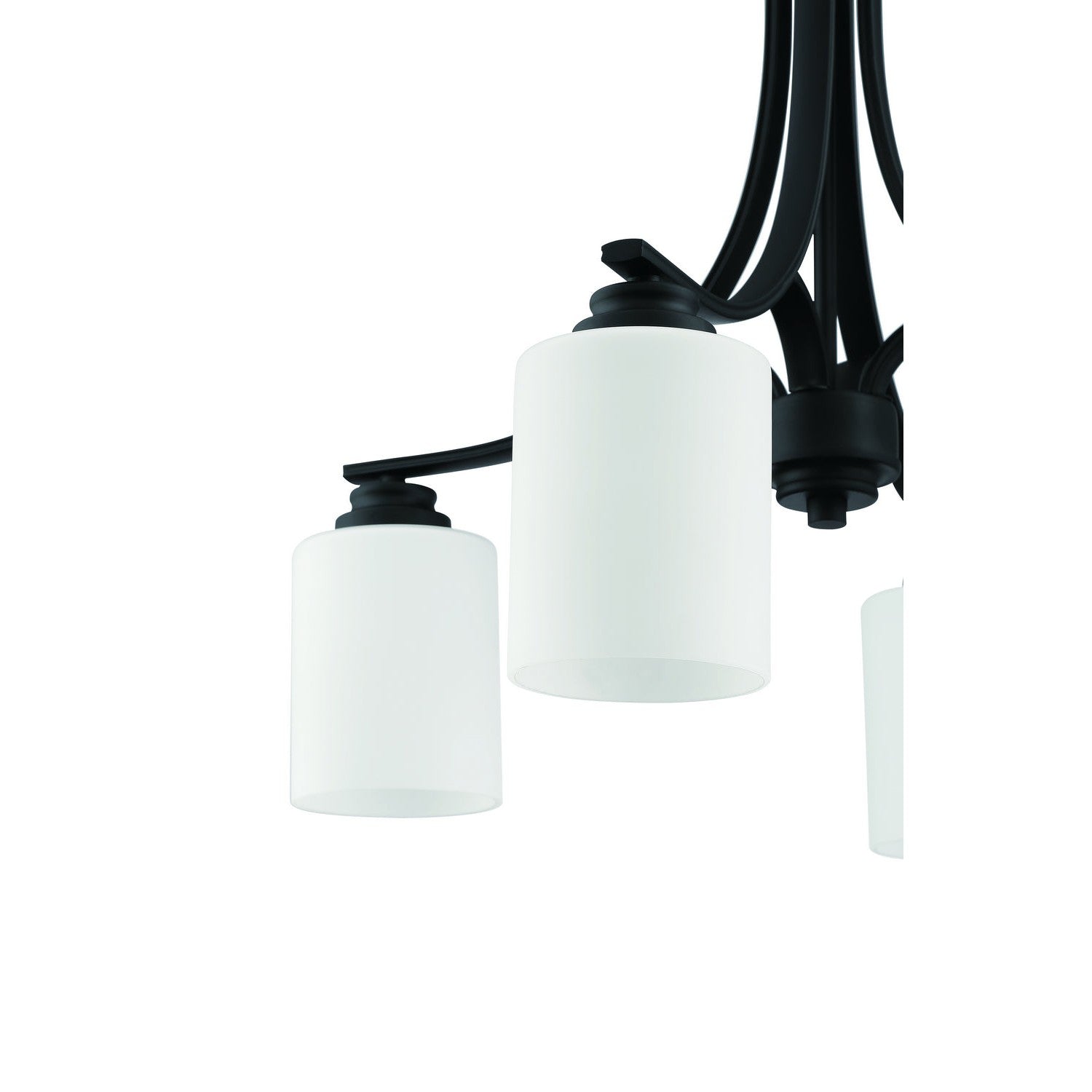 Craftmade - 50524-FB-WG - Four Light Chandelier - Bolden - Flat Black