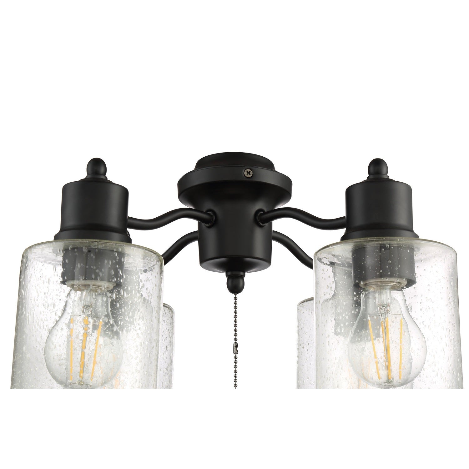 Craftmade - LK403107-FB-LED - LED Fan Light Kit - Light Kit-Armed - Flat Black