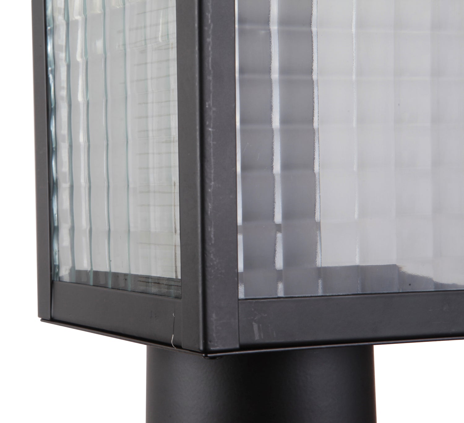 Craftmade - Z4525-MN-SC - One Light Post Mount - Deka - Midnight