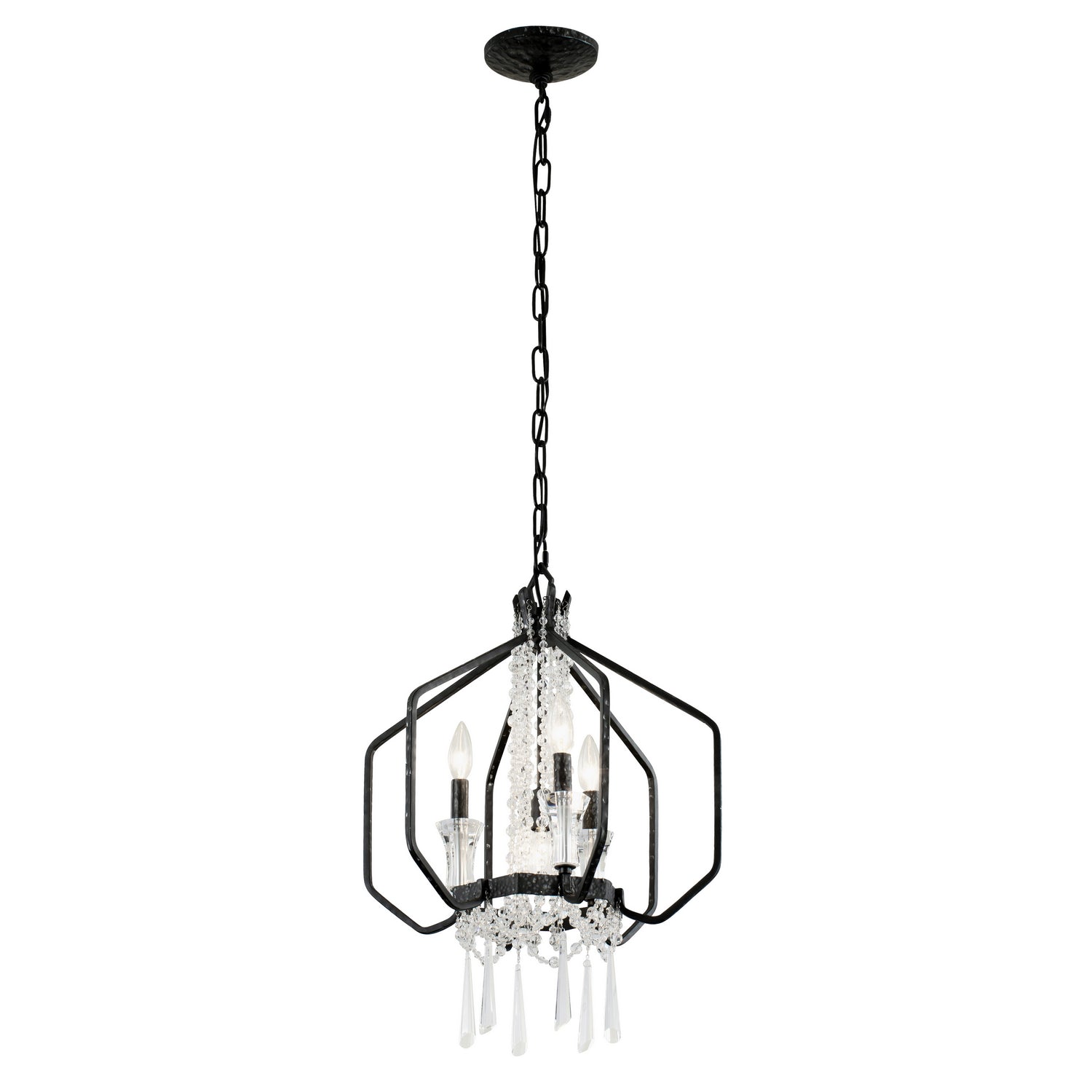 Varaluz - 270P04OX - Four Light Pendant - Barcelona - Onyx