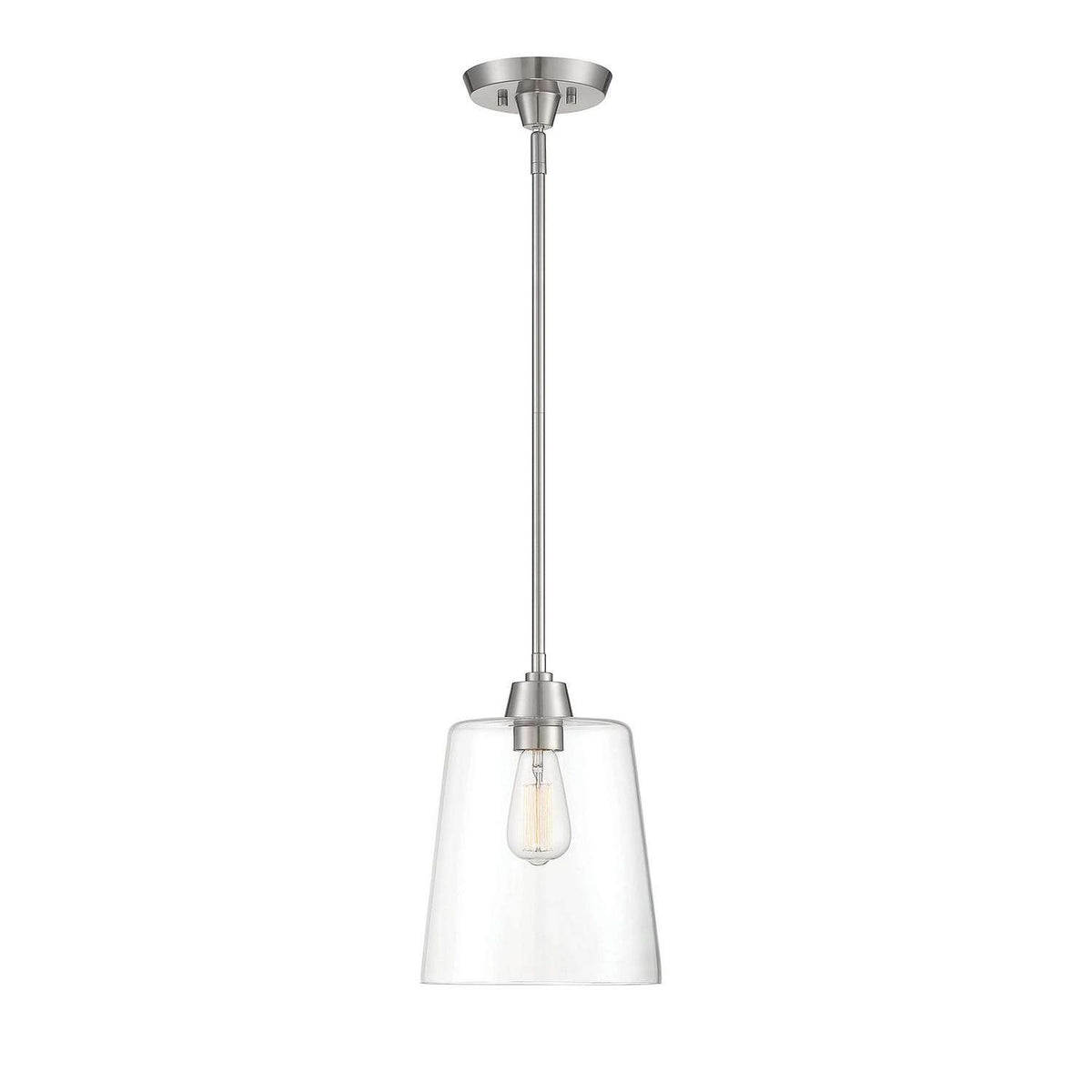 Meridian - M70081BN - One Light Pendant - Mpend - Brushed Nickel