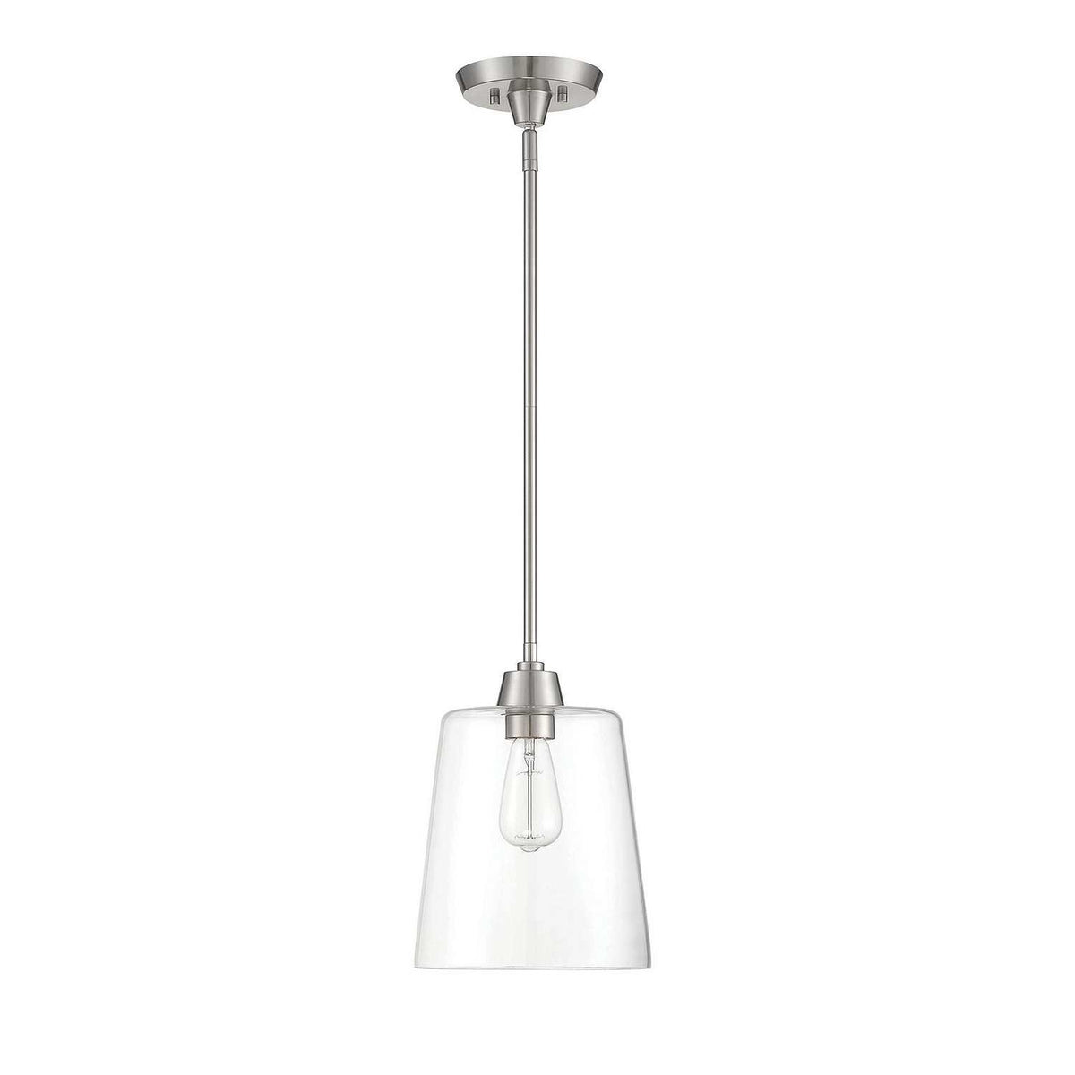 Meridian - M70081BN - One Light Pendant - Mpend - Brushed Nickel