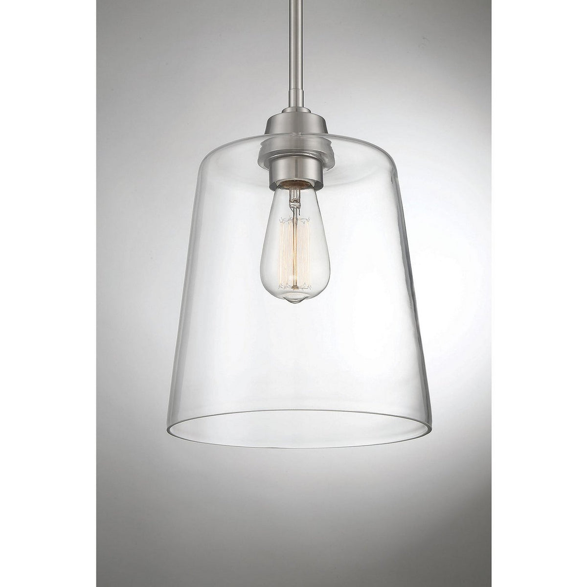 Meridian - M70081BN - One Light Pendant - Mpend - Brushed Nickel