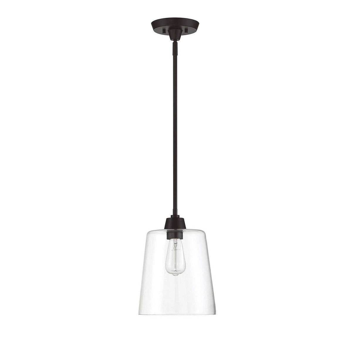 Meridian - M70081ORB - One Light Pendant - Mpend - Oil Rubbed Bronze