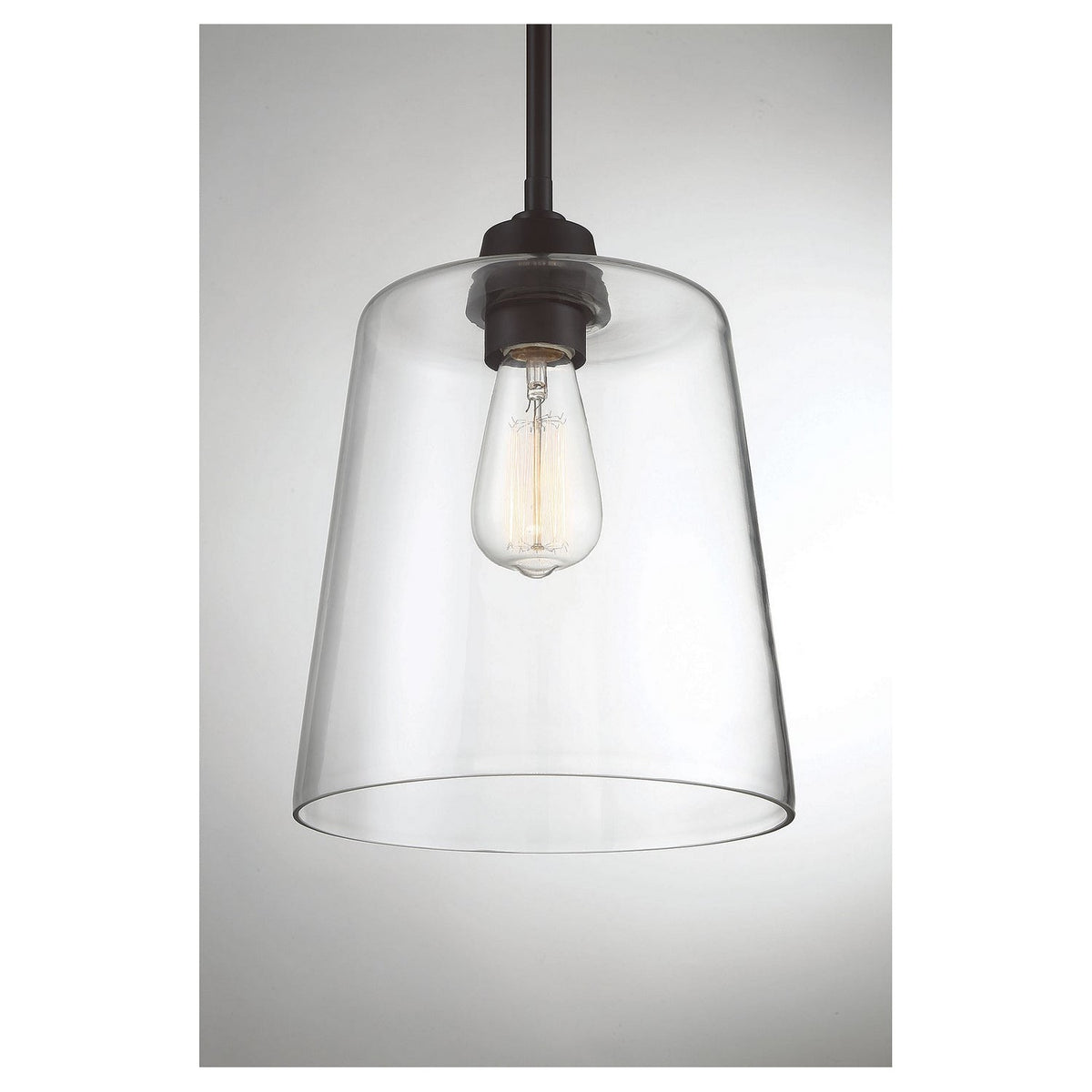 Meridian - M70081ORB - One Light Pendant - Mpend - Oil Rubbed Bronze