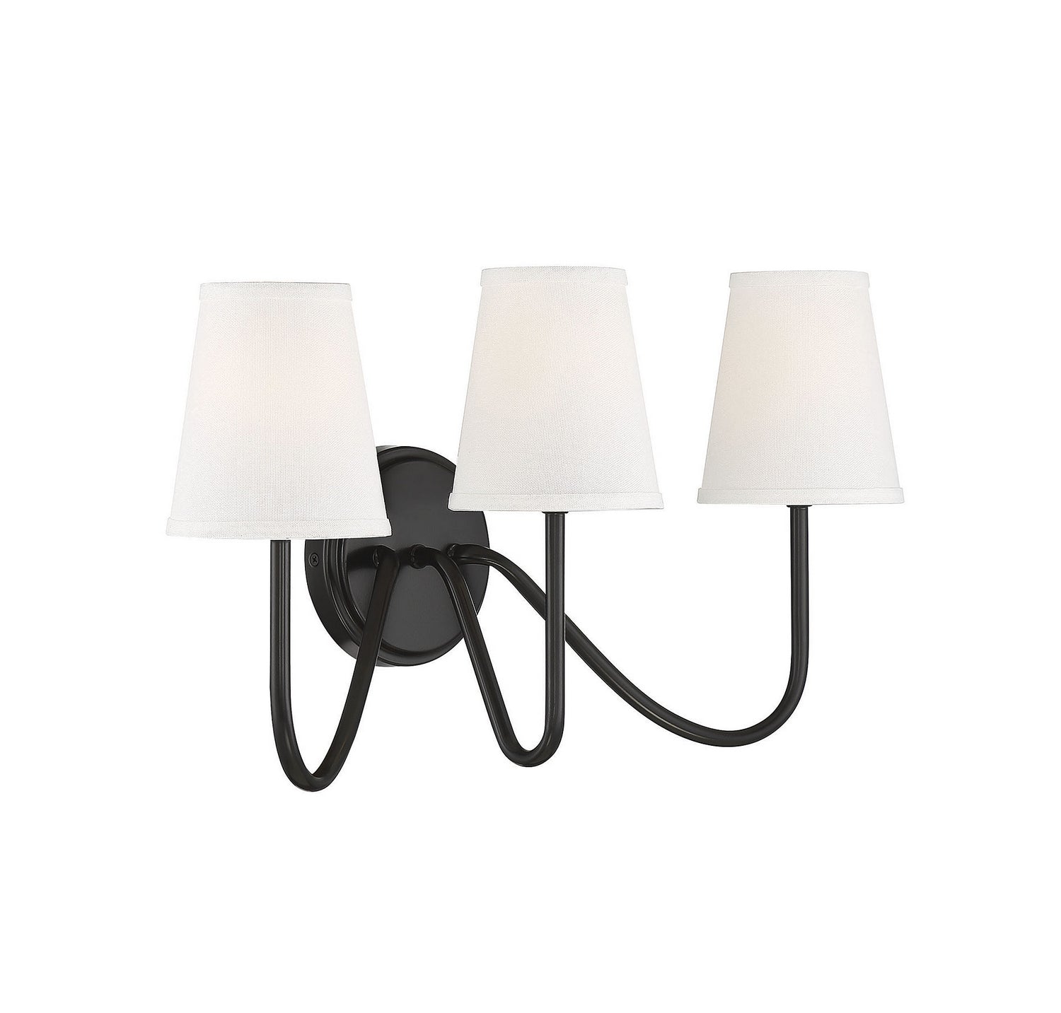 Meridian - M90056ORB - Three Light Wall Sconce - Mscon - Oil Rubbed Bronze