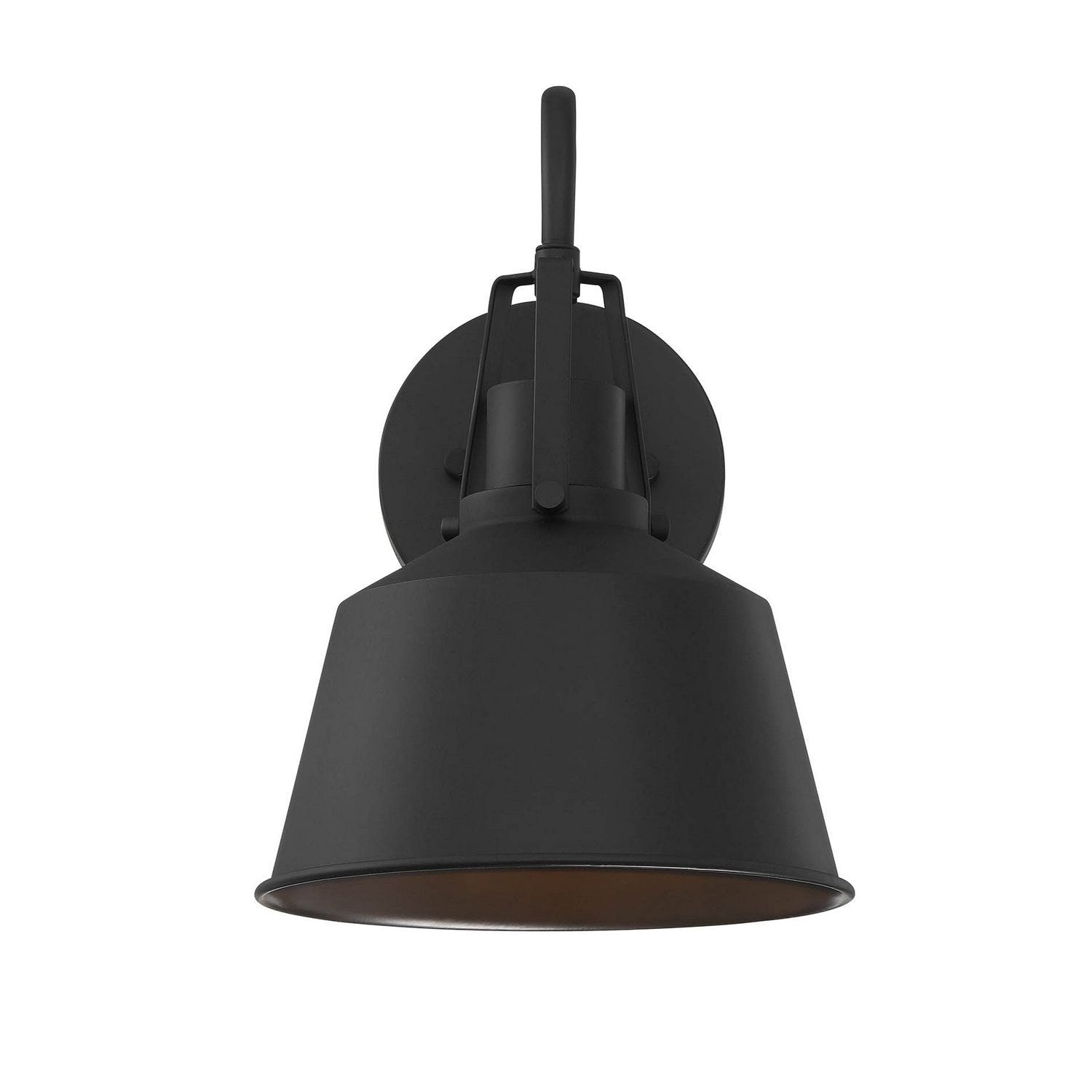 Meridian - M50049BK - One Light Outdoor Wall Sconce - Moutd - Matte Black