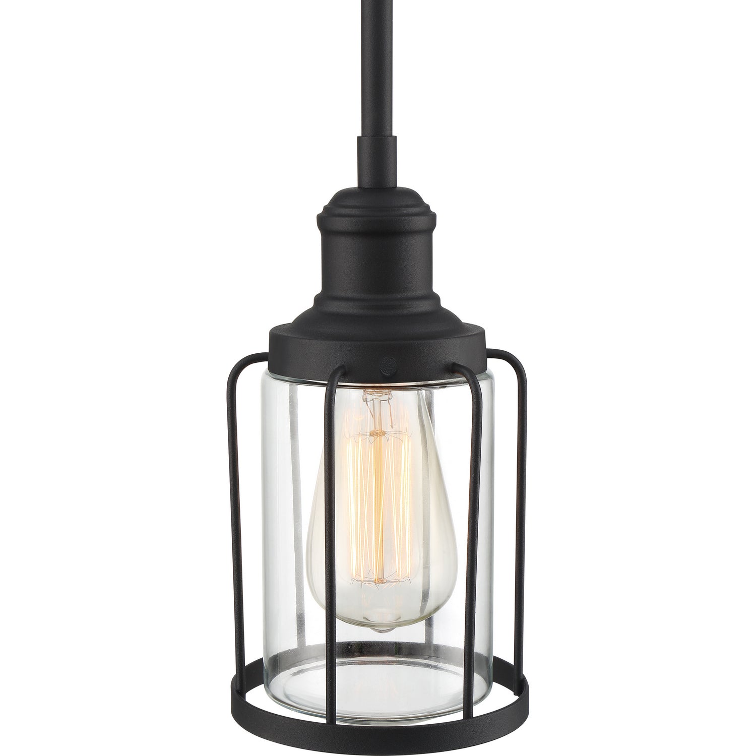 Quoizel - LUD1505EK - One Light Mini Pendant - Ludlow - Earth Black