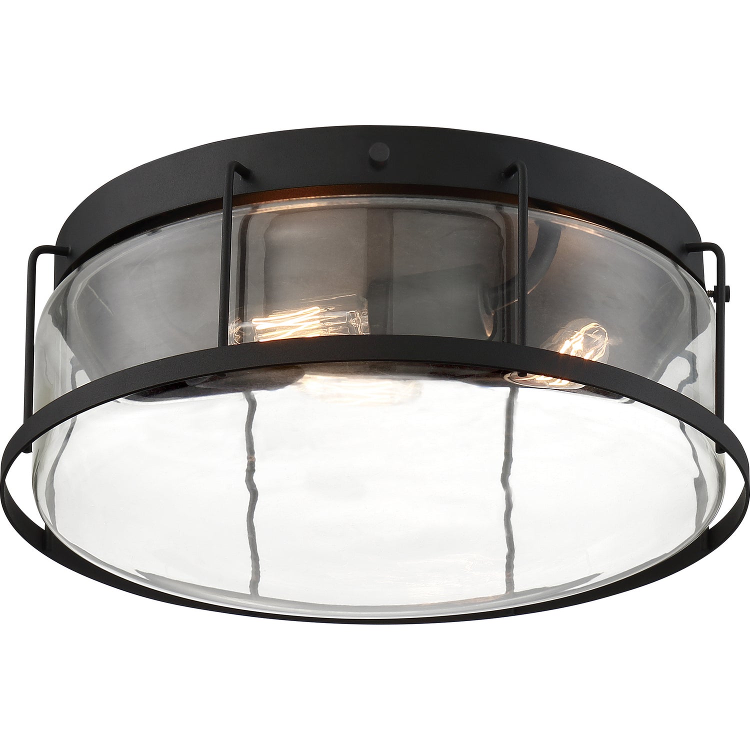 Quoizel - LUD1613EK - Three Light Flush Mount - Ludlow - Earth Black