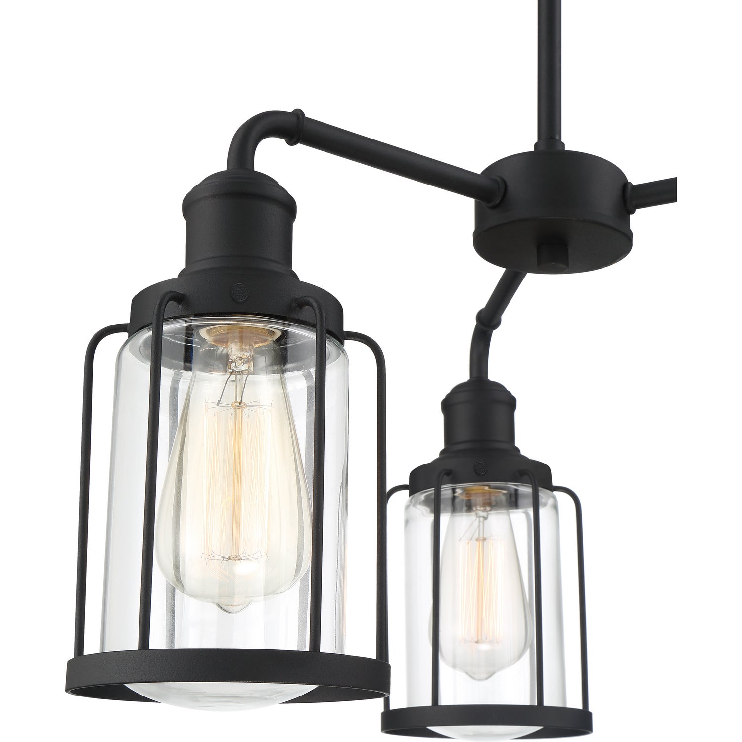 Quoizel - LUD5020EK - Three Light Chandelier - Ludlow - Earth Black