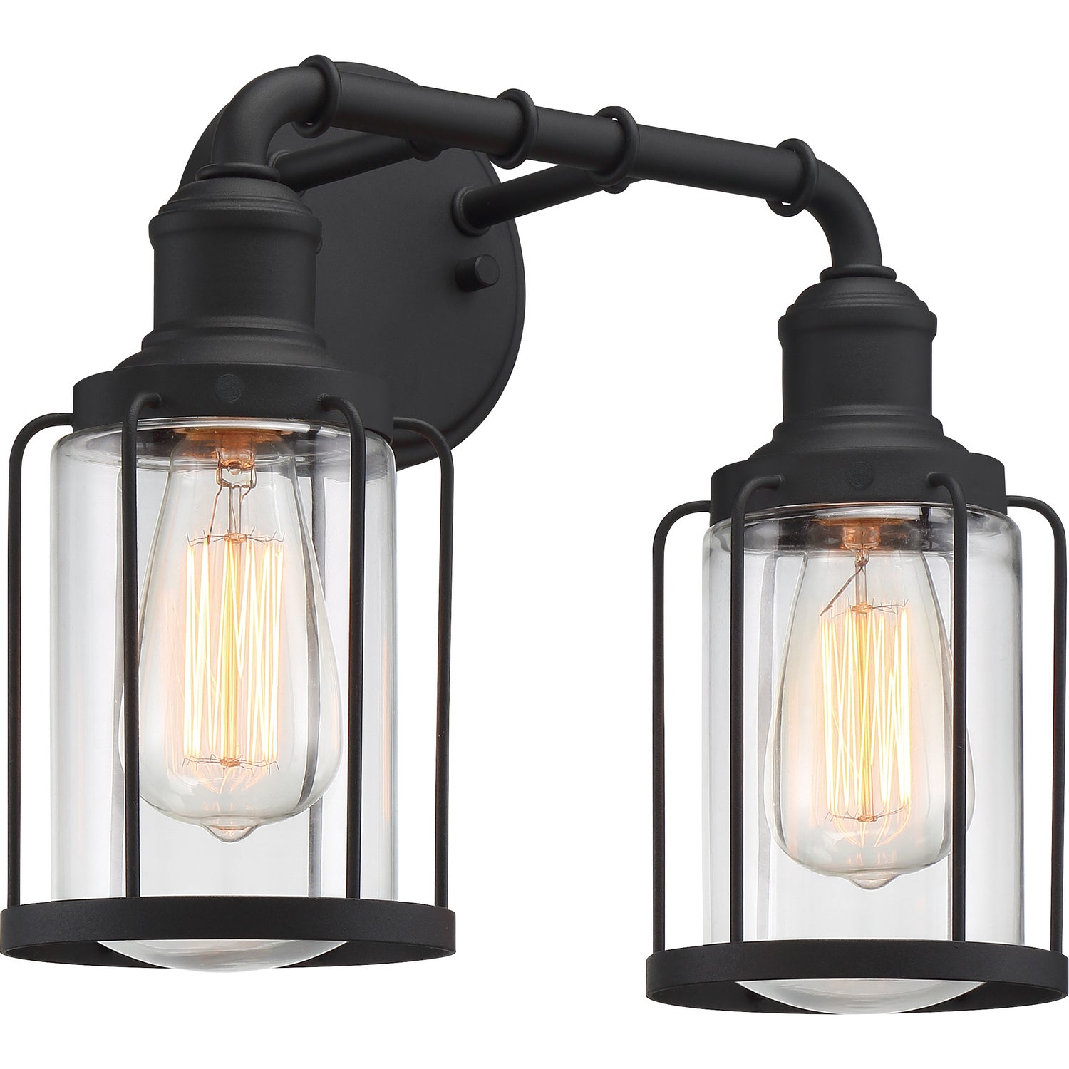 Quoizel - LUD8615EK - Two Light Bath - Ludlow - Earth Black