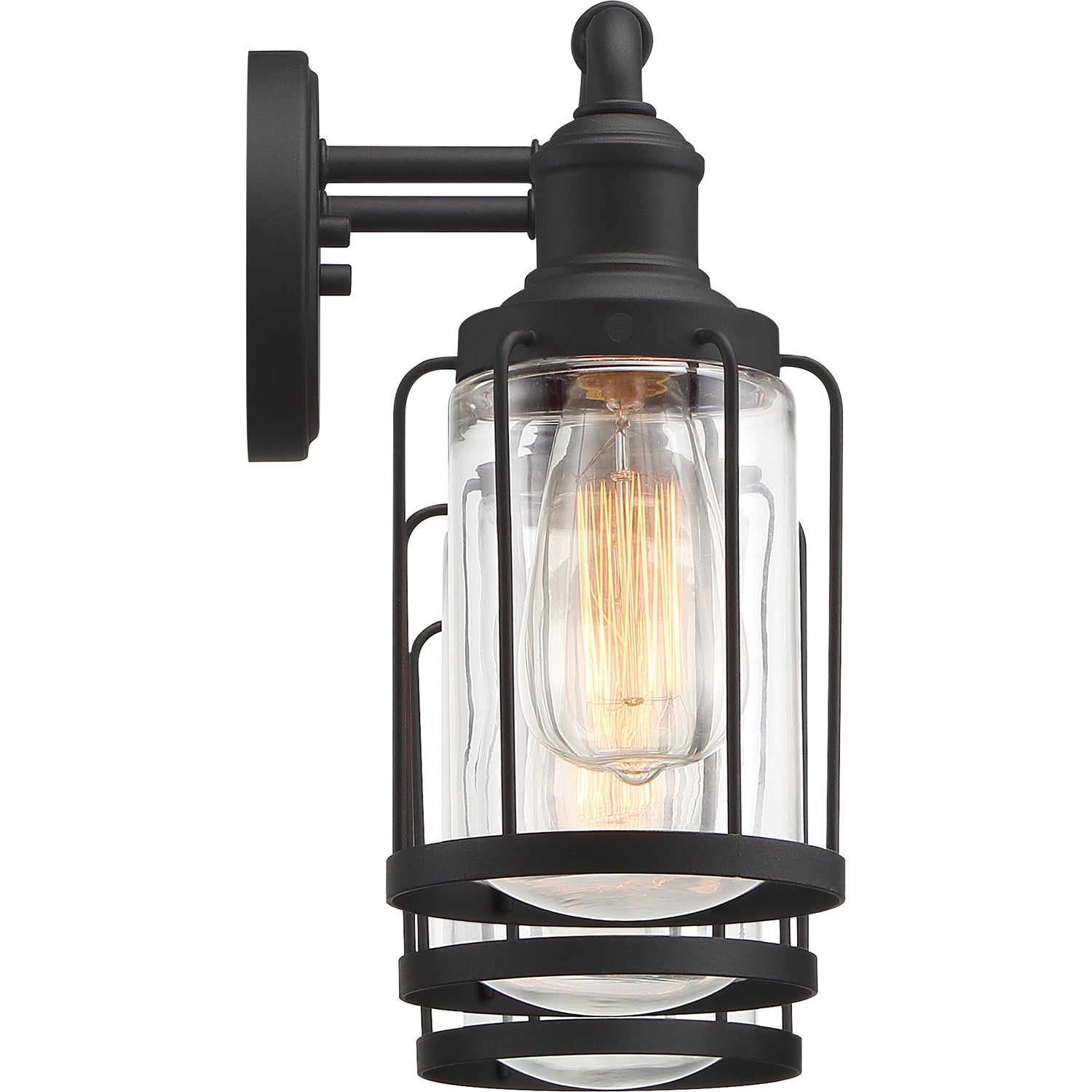 Quoizel - LUD8624EK - Three Light Bath - Ludlow - Earth Black