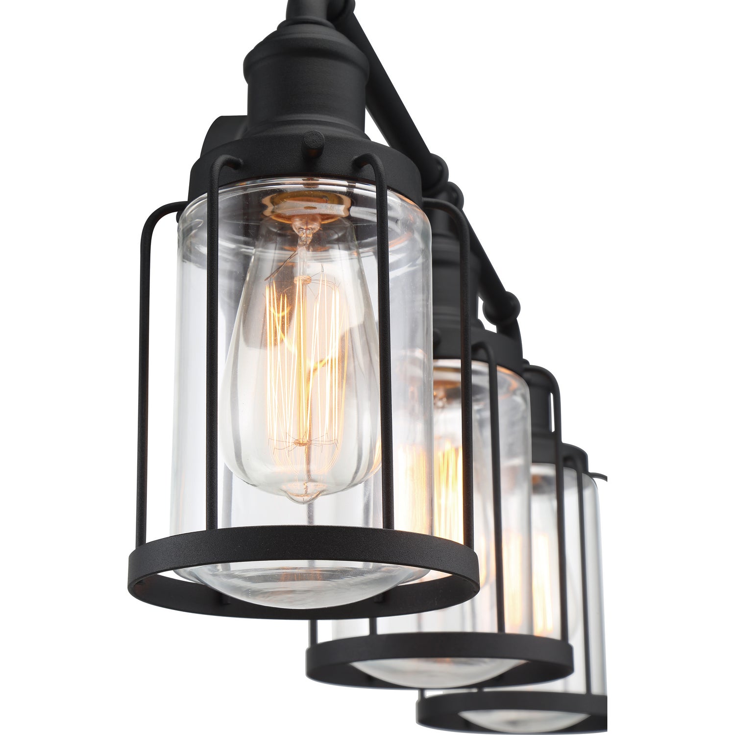 Quoizel - LUD8624EK - Three Light Bath - Ludlow - Earth Black