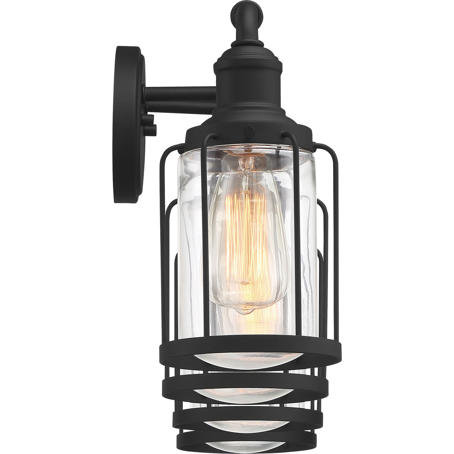 Quoizel - LUD8634EK - Four Light Bath - Ludlow - Earth Black