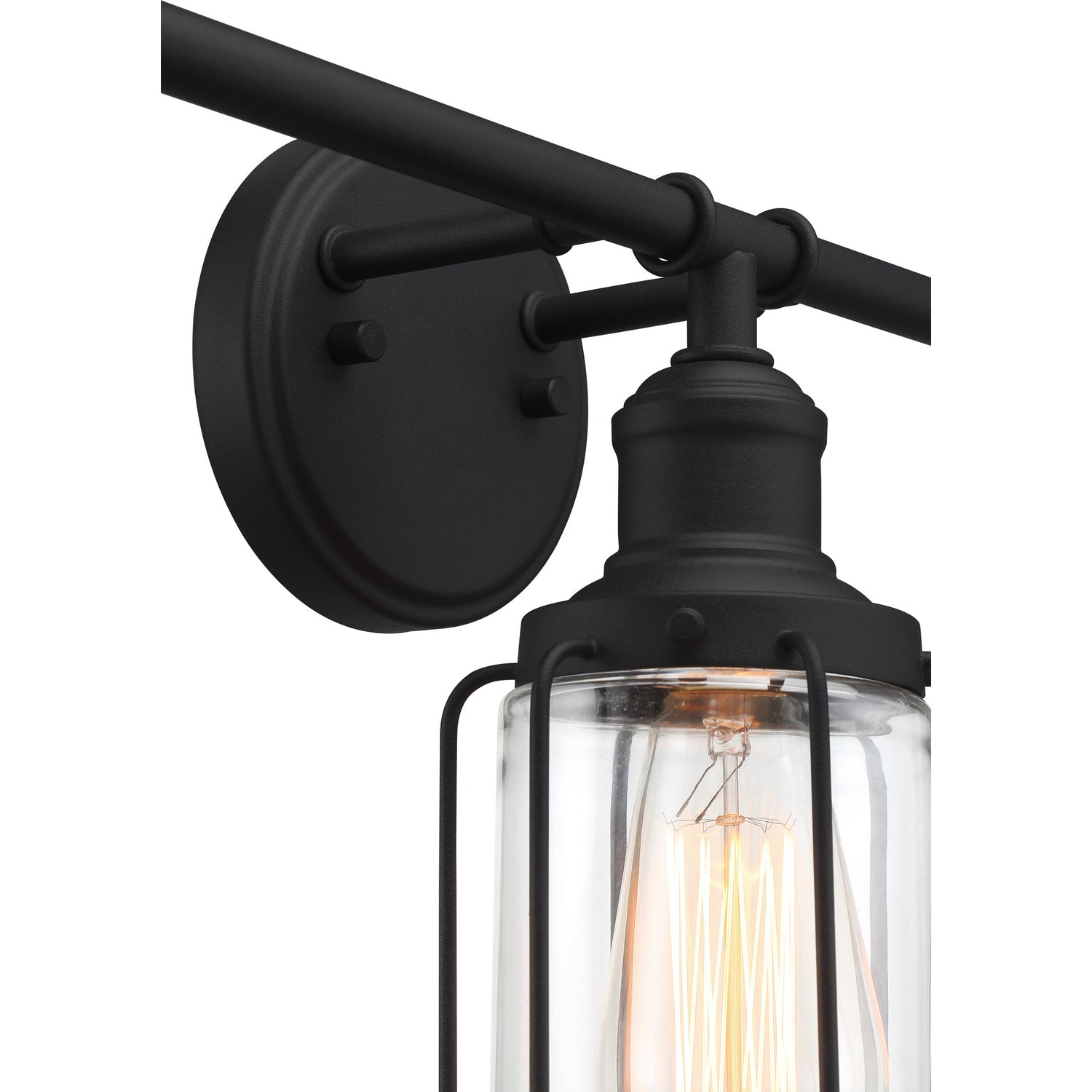 Quoizel - LUD8634EK - Four Light Bath - Ludlow - Earth Black