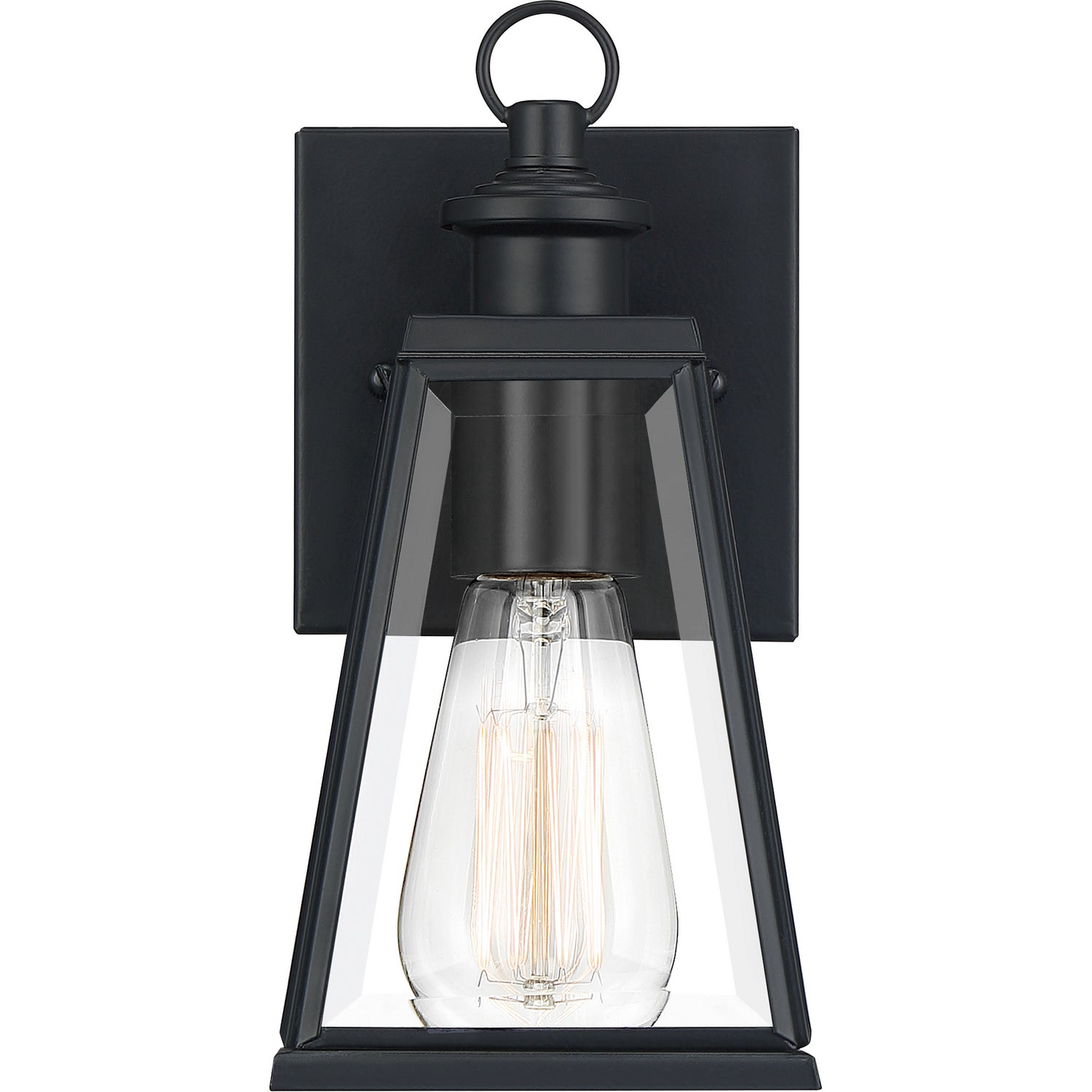 Quoizel - PAX8305MBK - One Light Outdoor Wall Lantern - Paxton - Matte Black