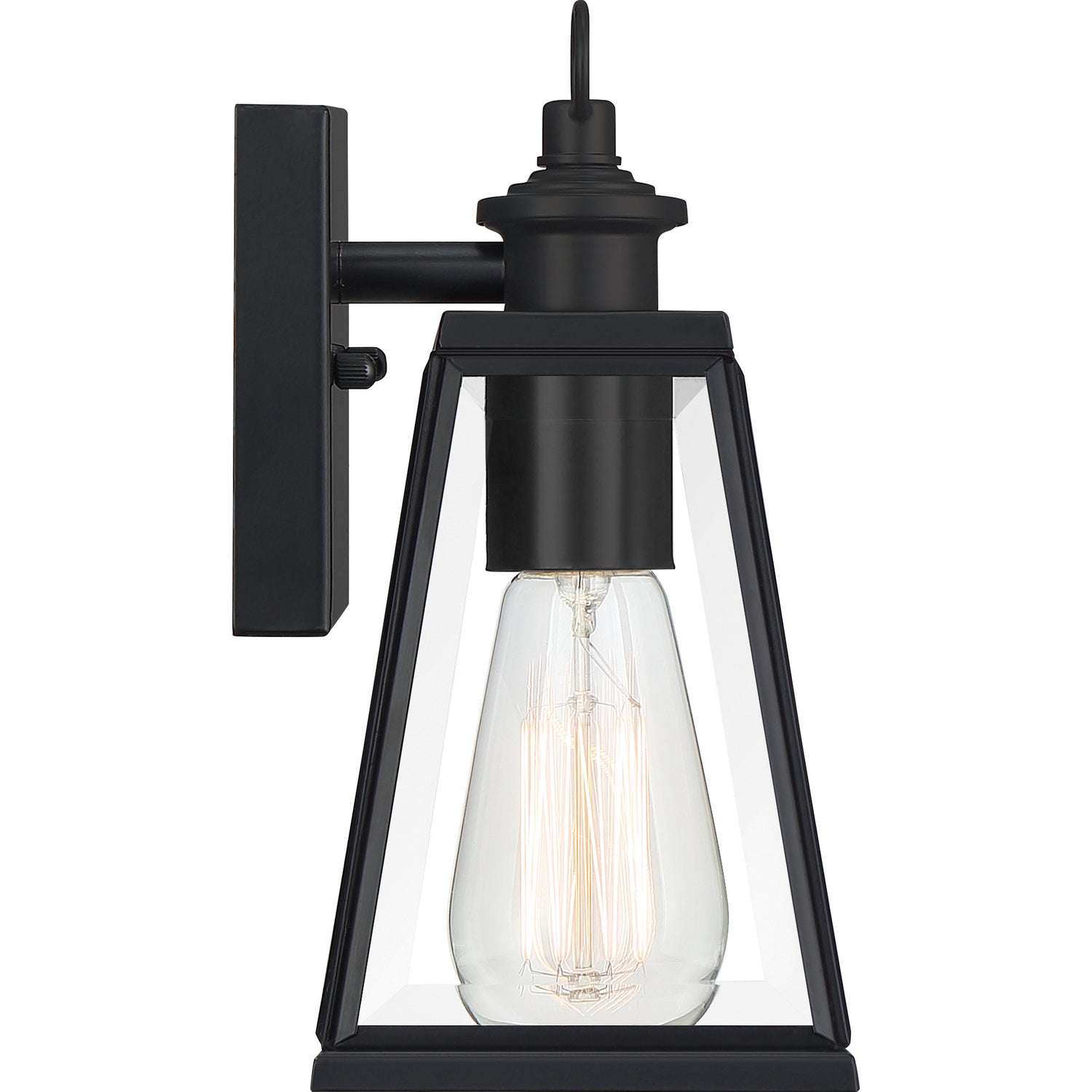 Quoizel - PAX8305MBK - One Light Outdoor Wall Lantern - Paxton - Matte Black