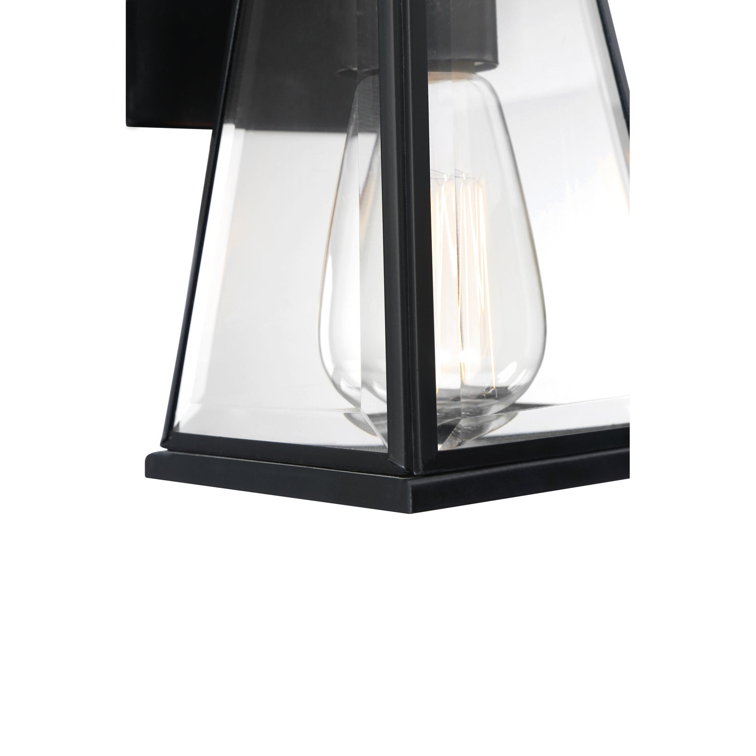Quoizel - PAX8305MBK - One Light Outdoor Wall Lantern - Paxton - Matte Black