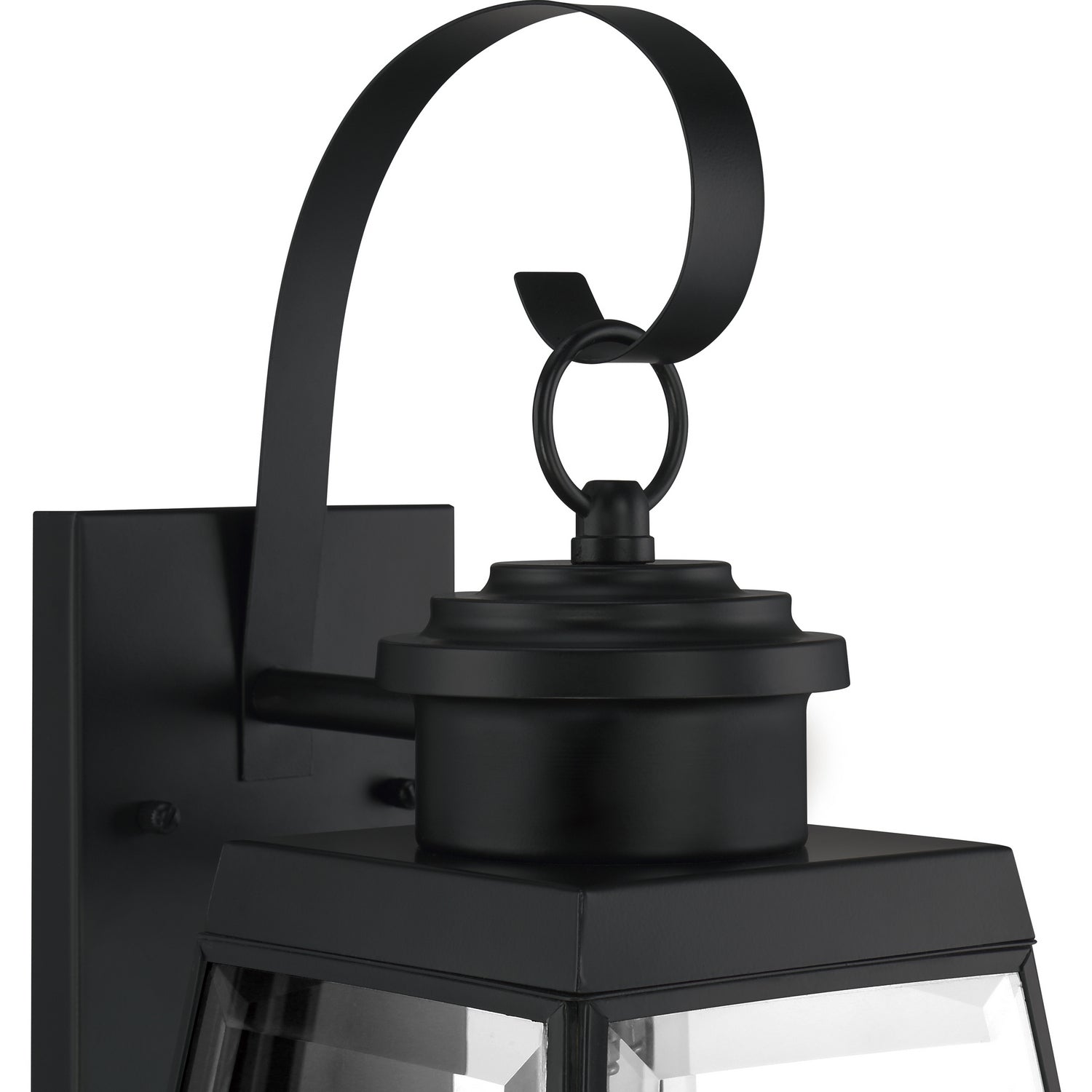 Quoizel - PAX8405MBK - One Light Outdoor Wall Lantern - Paxton - Matte Black