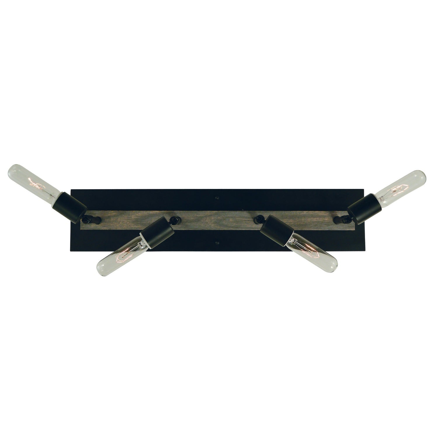 Framburg - 5439 MBLACK - Four Light Wall Sconce - Loft - Matte Black