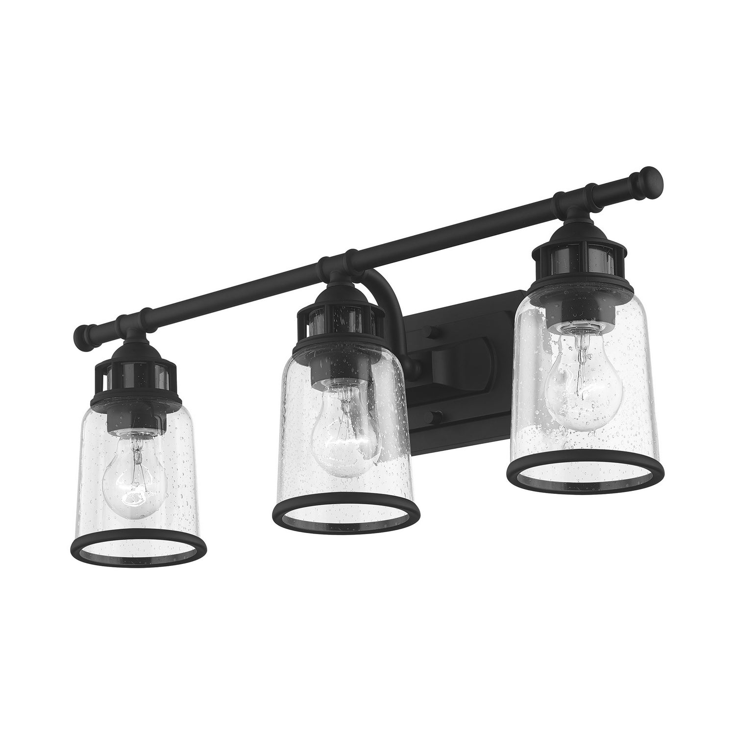 Livex Lighting - 10513-04 - Three Light Vanity - Lawrenceville - Black