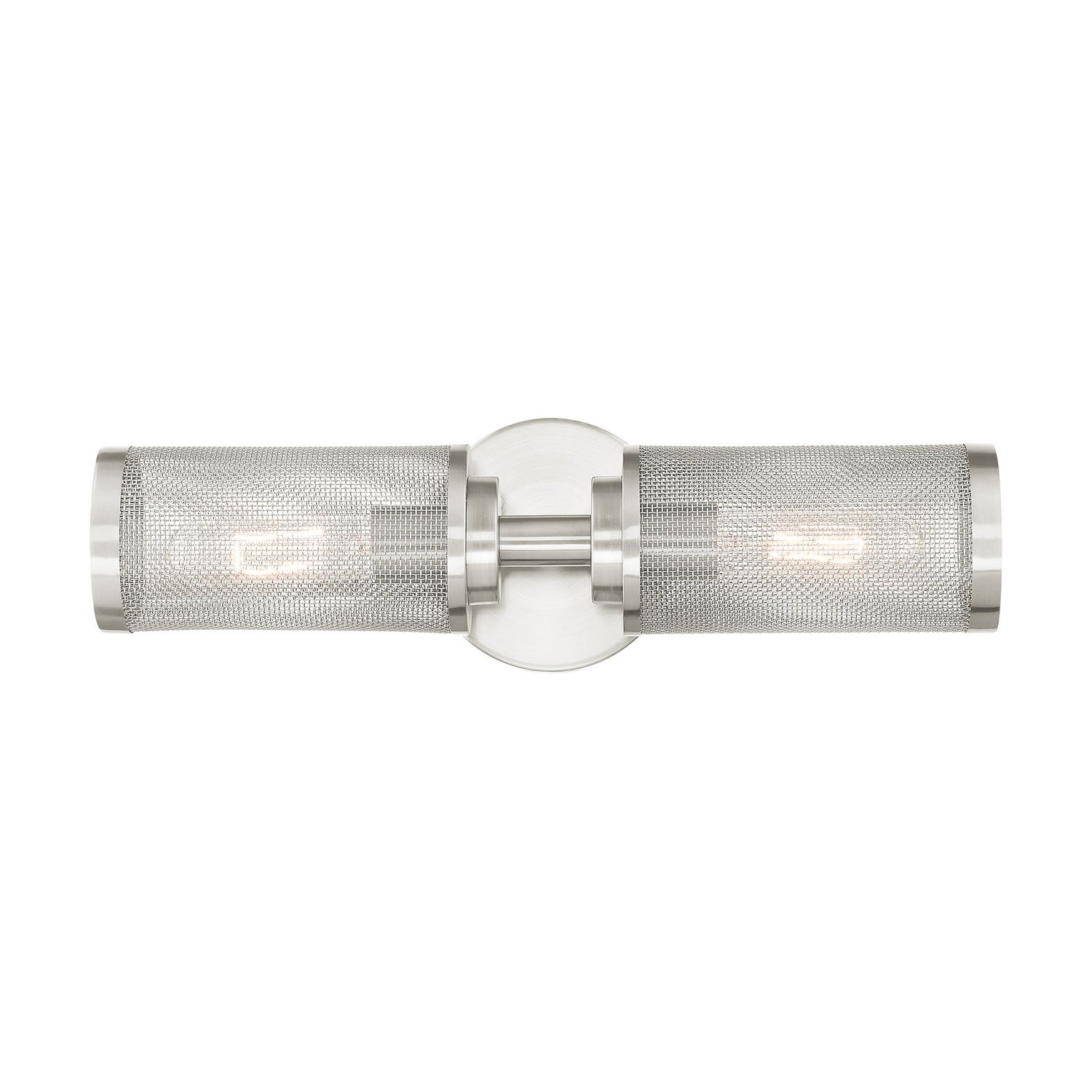 Livex Lighting - 14122-91 - Two Light Wall Sconce - Industro - Brushed Nickel