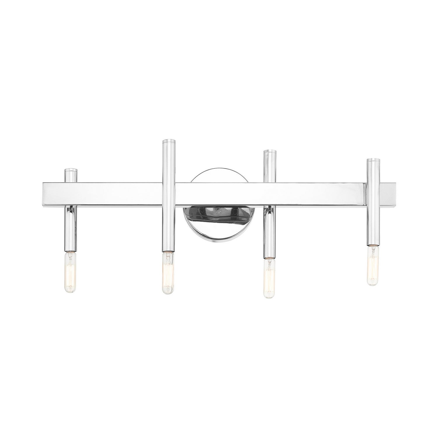 Livex Lighting - 15584-05 - Four Light Vanity - Denmark - Polished Chrome