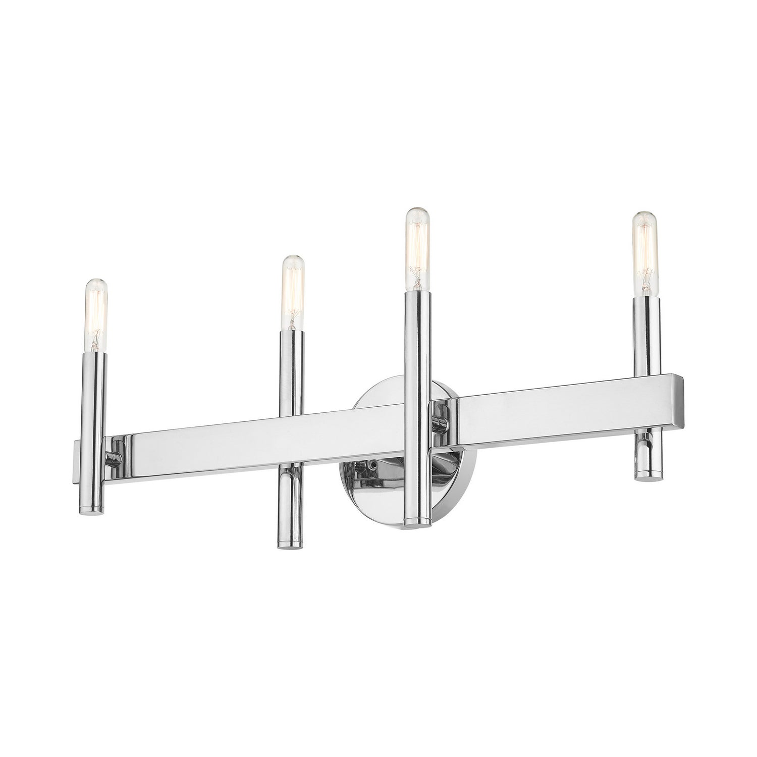 Livex Lighting - 15584-05 - Four Light Vanity - Denmark - Polished Chrome